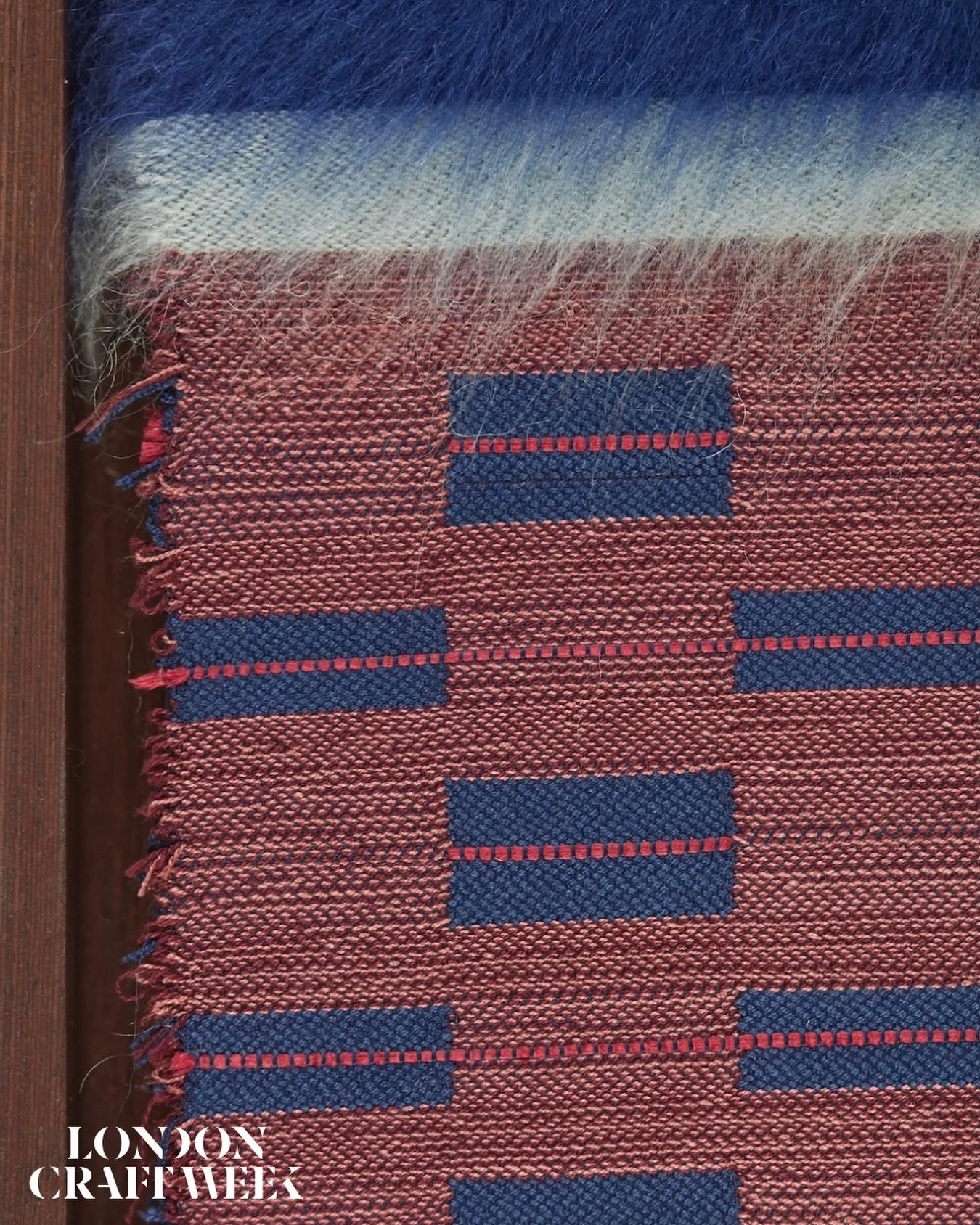 Steppingstone 2026
Handwoven in silk, cotton and brushed mohair

Now on show at @futureiconsselects for @londoncraftweek and beyond
15 - 21 May, 12-6pm daily 
83 Rivington Street, London, EC2A 3AY

Book your free ticket at the link in my bio

Photogr