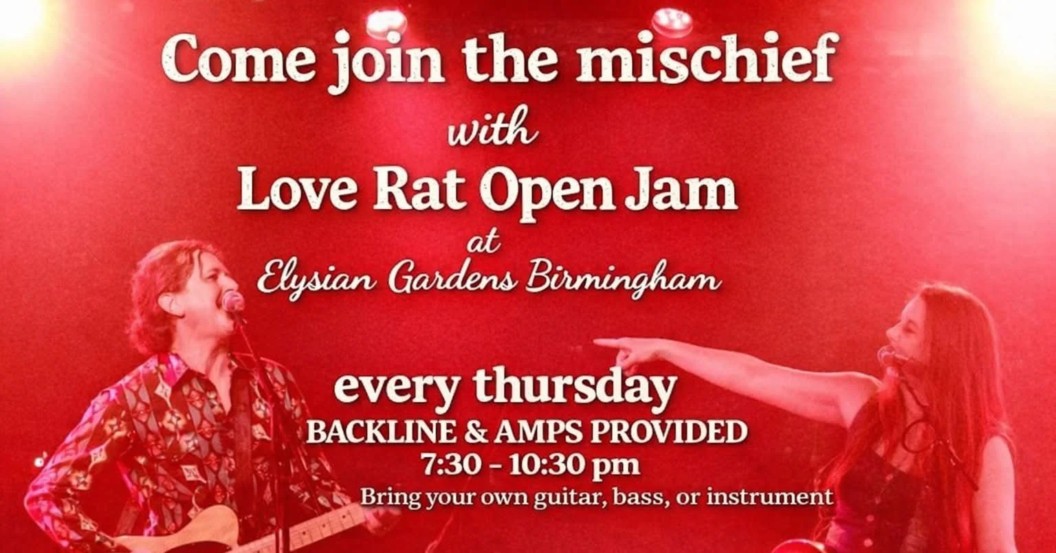LOVE RAT OPEN JAM WITH MANDI RAE & WARREN 
