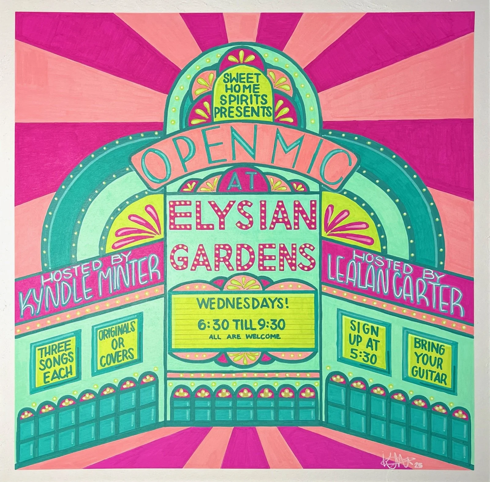 SWEET HOME SPIRITS PRESENTS: OPEN MIC HOSTED BY KYNDLE MINTER &amp; LEALAN CARTER