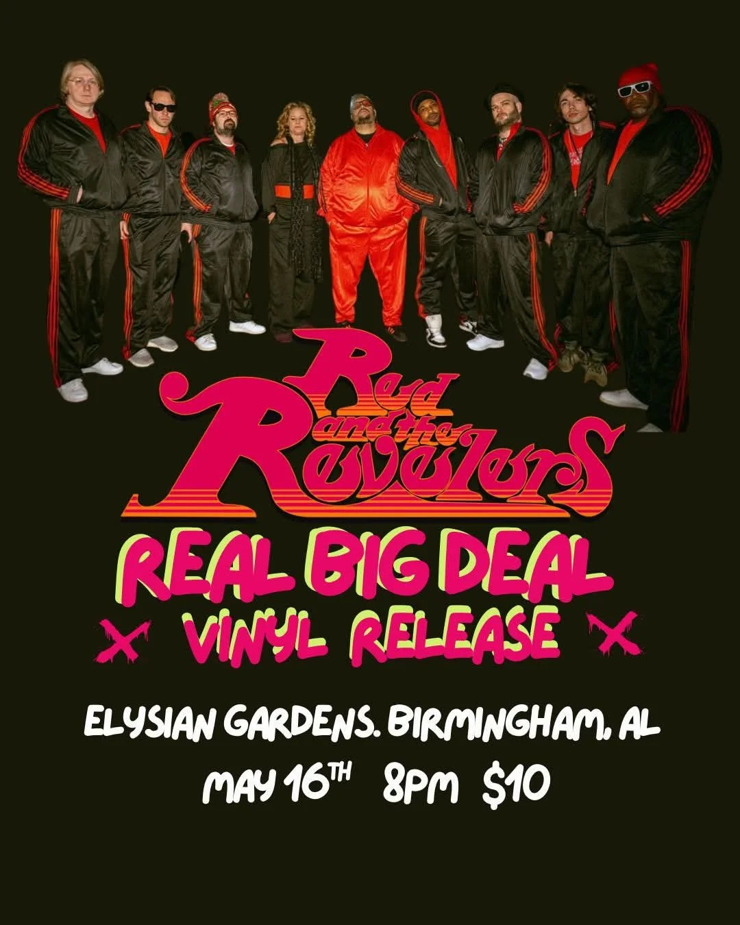 ELYSIAN GARDENS PRESENTS: RED & THE REVELERS