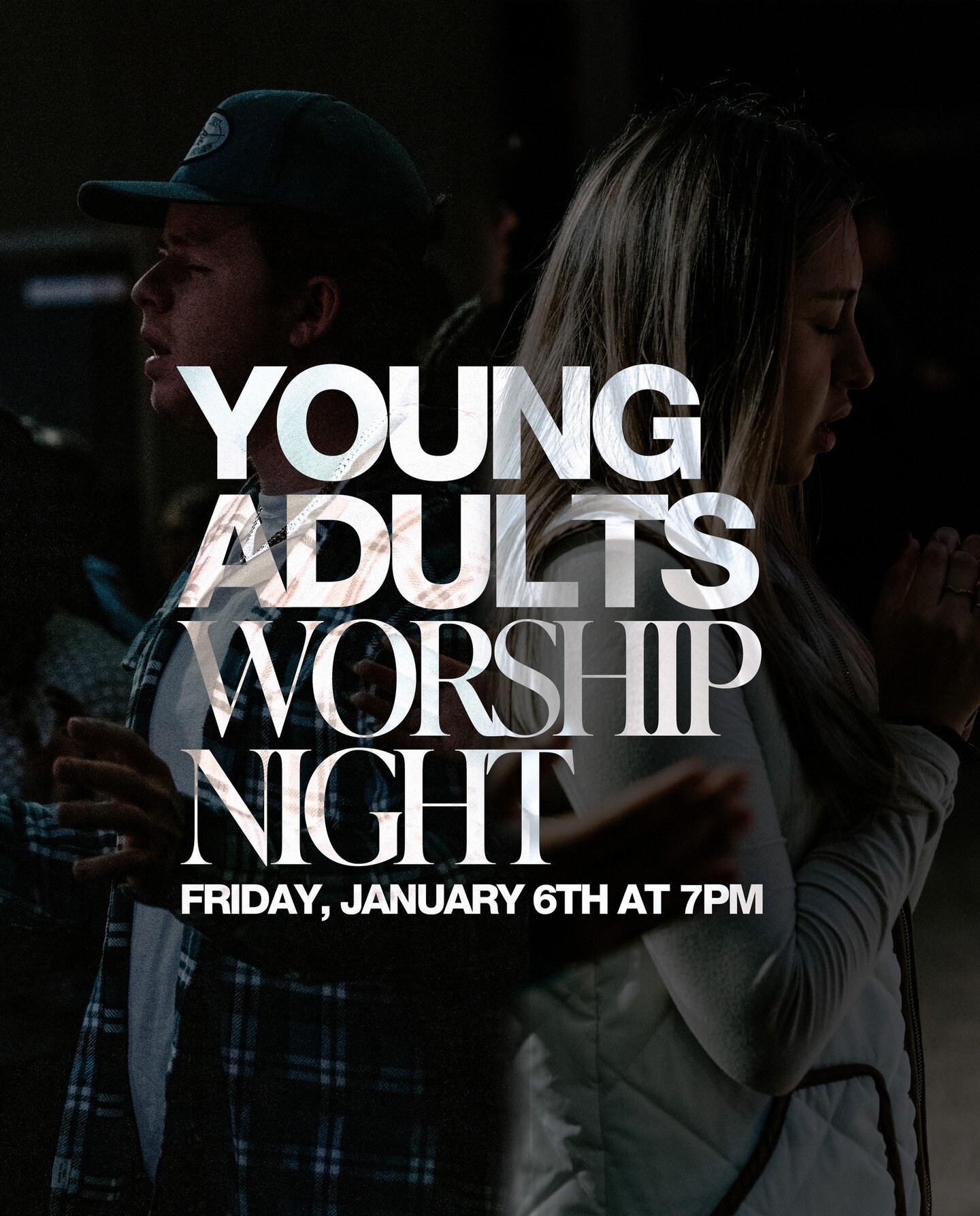 Join us for our Young Adults Worship Night this Friday at 7pm ✨