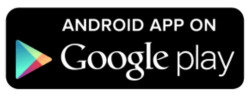 Google Play Store logo with the text 'Android App on Google Play'