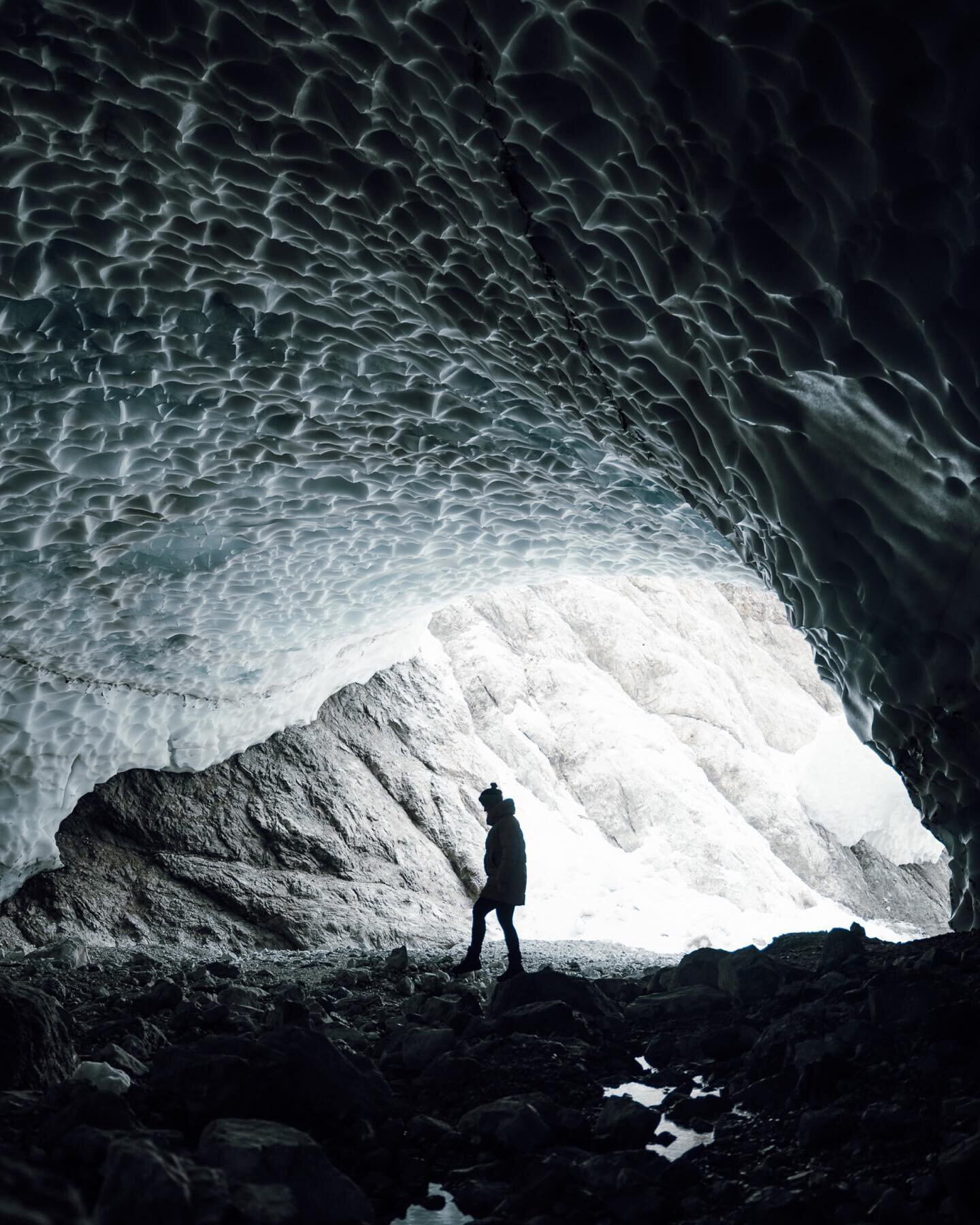 Ice cave adventures. ❄️