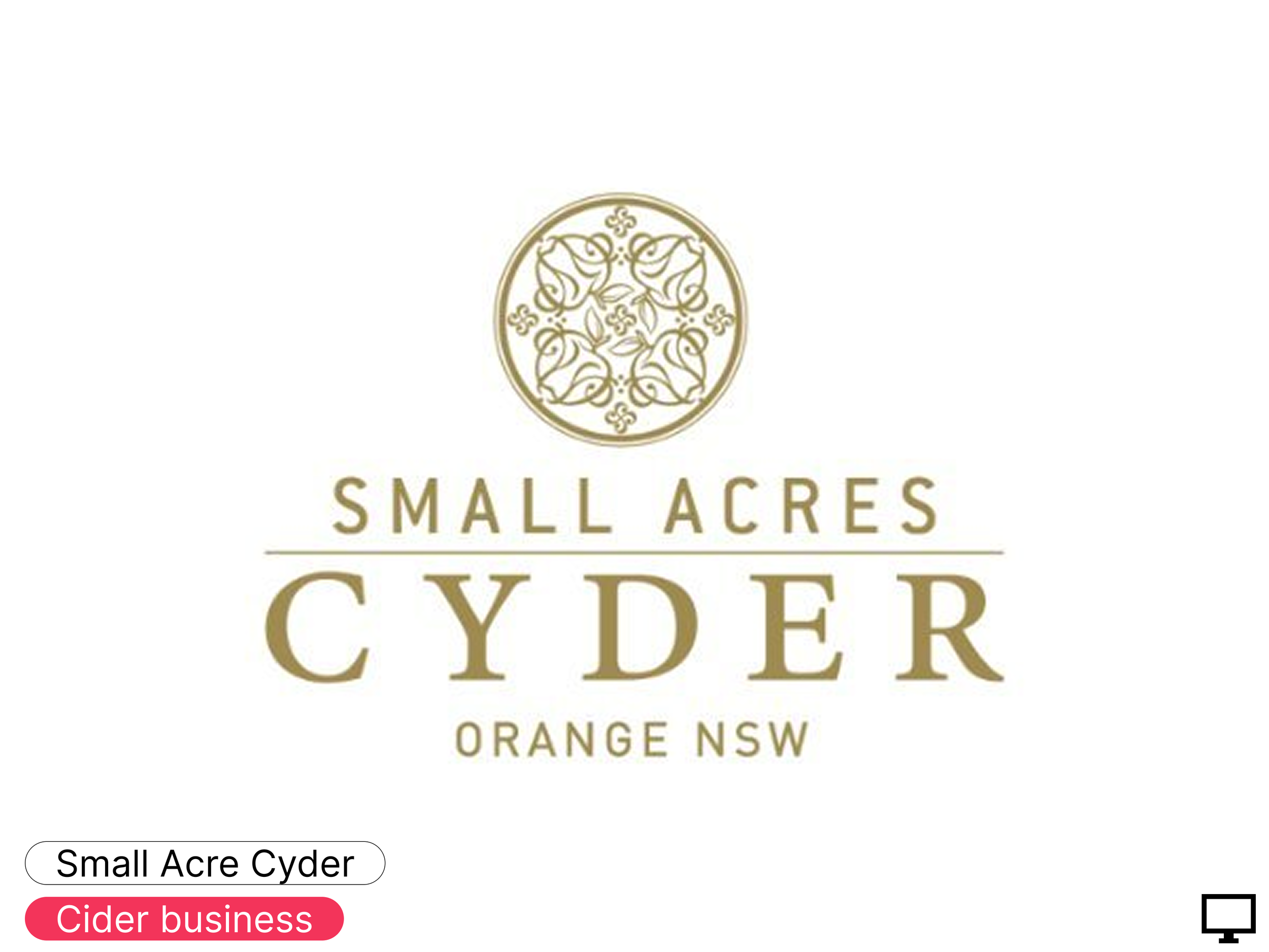 Small Acres Cyder NSW (WIP)