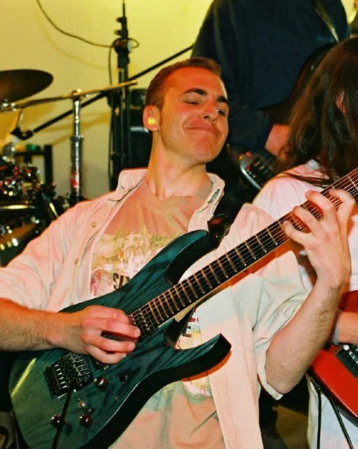 Nico playing electric guitar