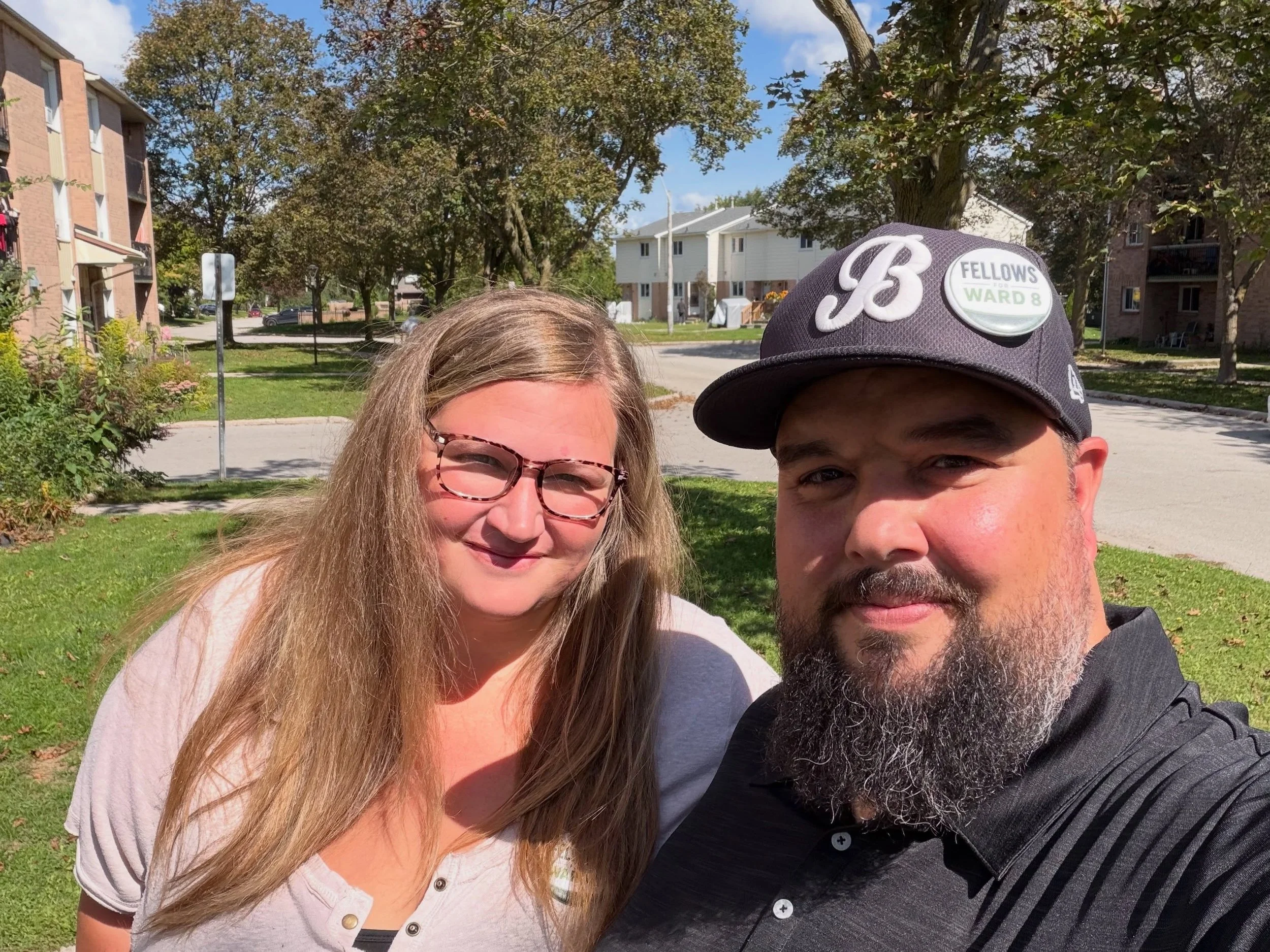 Great to kick off door knocking and lit dropping today on Carol rd. The street we both grew up on and where we met. 💚

Ward 8 is changing. Barrie is changing. And with even more growth and change on the horizon, the decisions we make today will shap