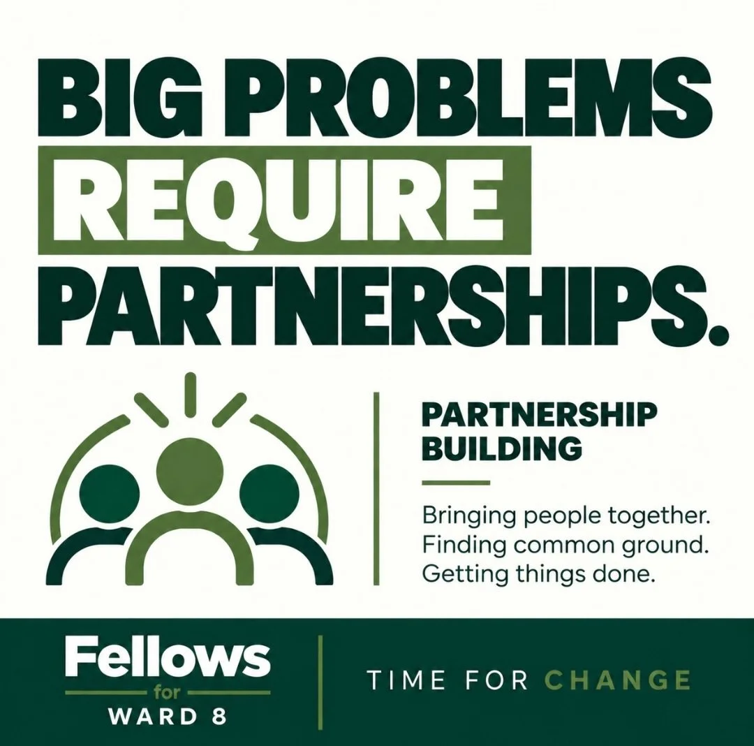 This week I want to talk about some of the transferable skills I would bring to Council.

Experience matters. But every councillor has a first day, and not everyone currently sitting around the Council table came into the job with previous elected ex