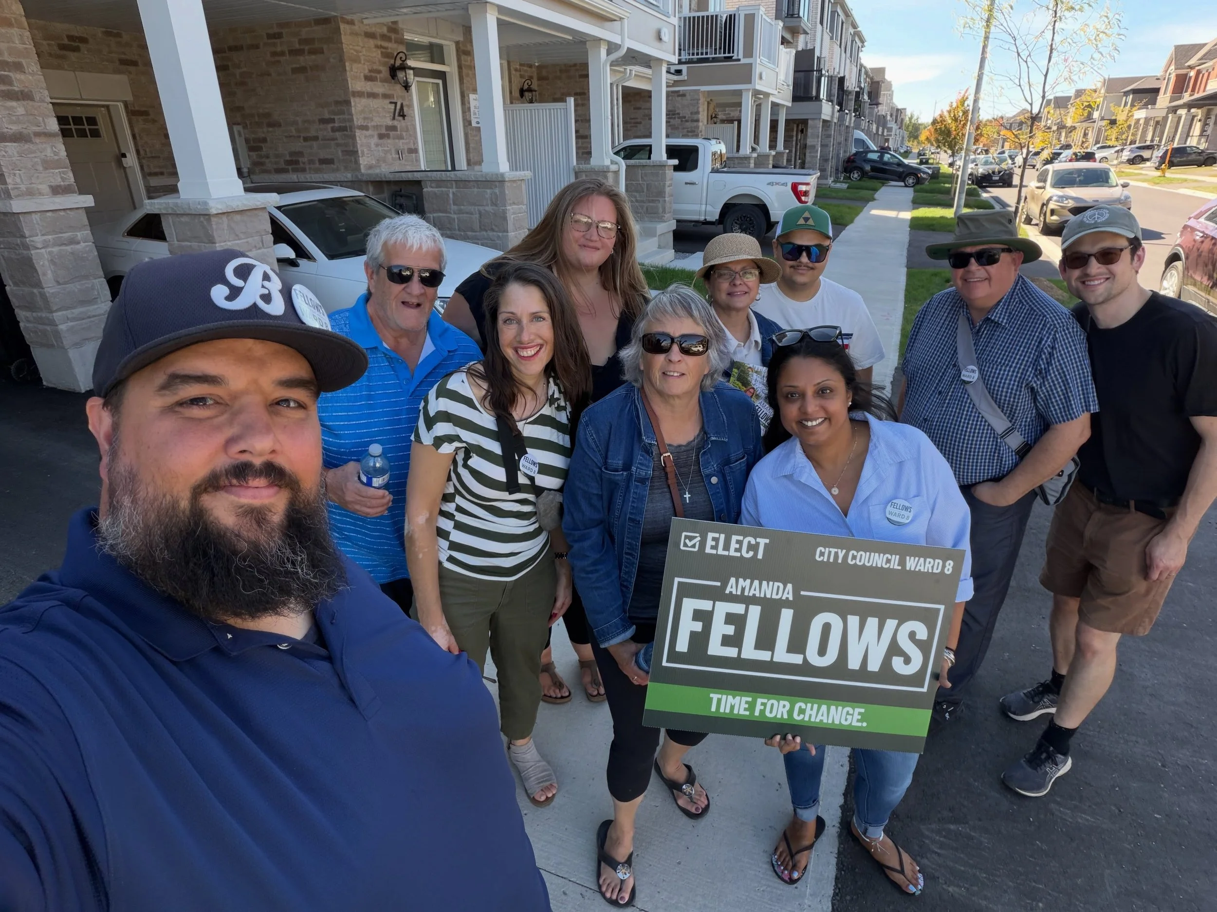 It was another great weekend of door knocking and lit dropping in Ward 8! There will never be the right words to express the gratitude I have for all of the people who have helped with this campaign. 💚 

Officially 4 weeks until Election Day! 

#fel