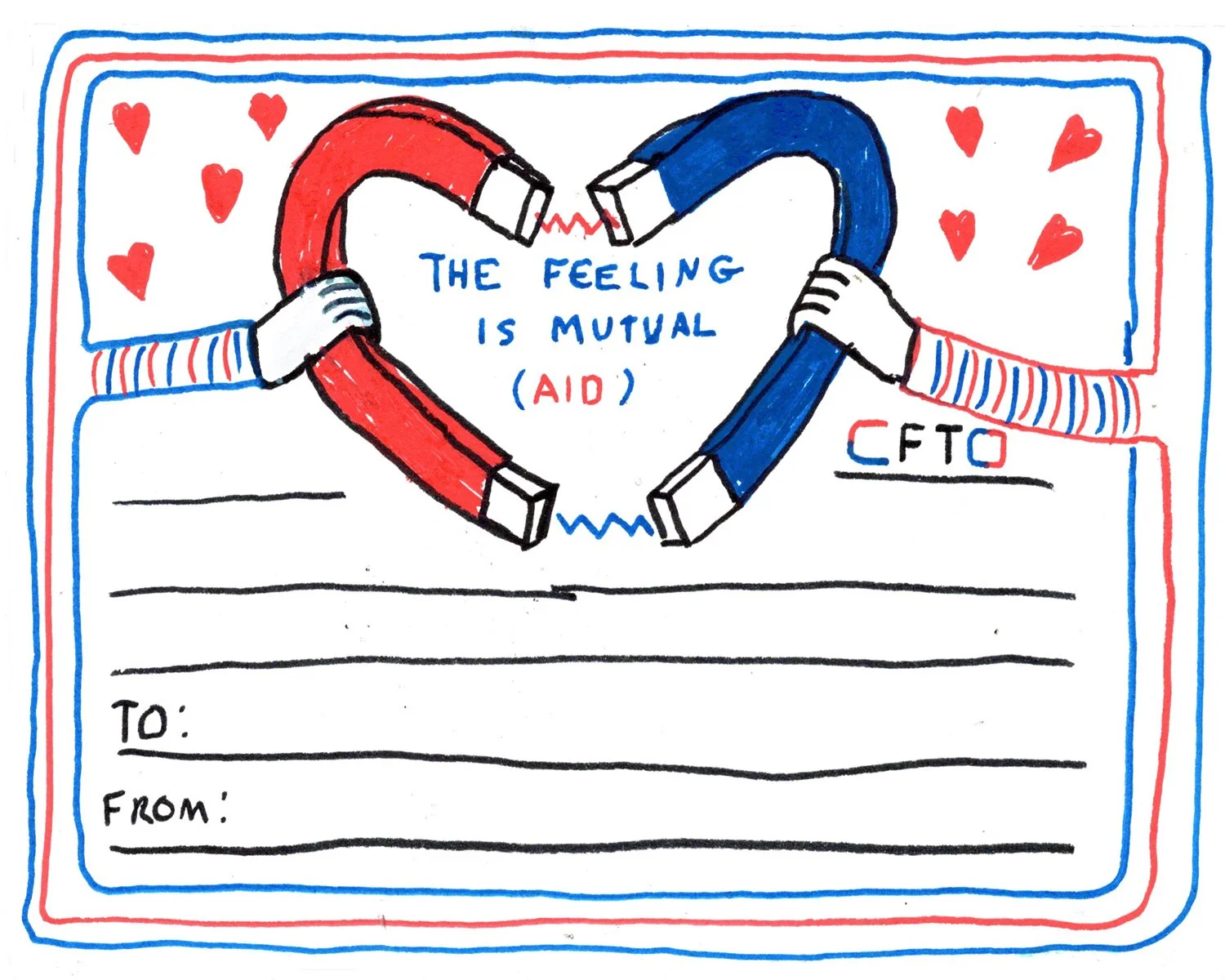 CFTO Valentine's card
