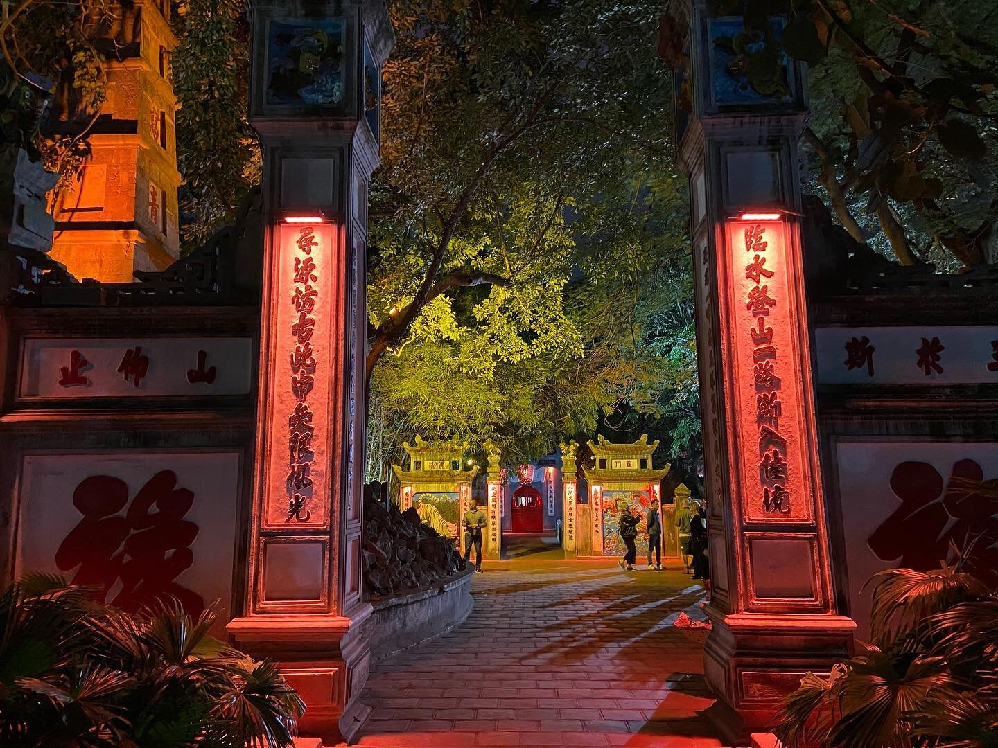 The three layered gates and bridge to the island of the Ngoi Sun Temple, the spiritual heartbeat of Hanoi. Regardless of how many times you&rsquo;ve been to Hanoi, it&rsquo;s an intriguing architectural marvel featuring Taoist and Buddhist influences