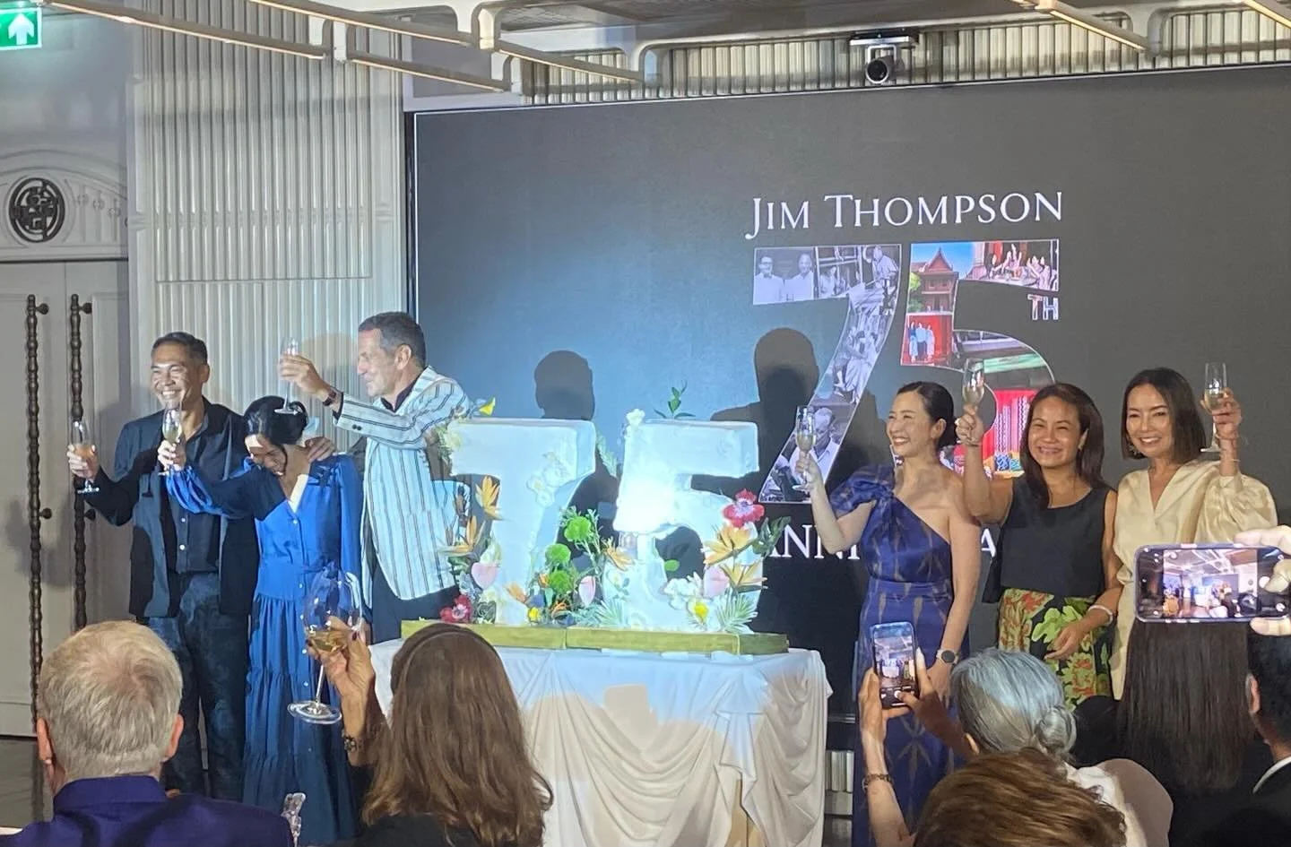 Congratulations to the amazing team at Jim Thompson and Thai Silk Co. on 75 years! Asia&rsquo;s premier Luxury lifestyle brand.
A first class event we were honored to be part of. Kudos team @sa.sa.ya.b @jimthompson.official @ebooth1969 

#beyondsilk
