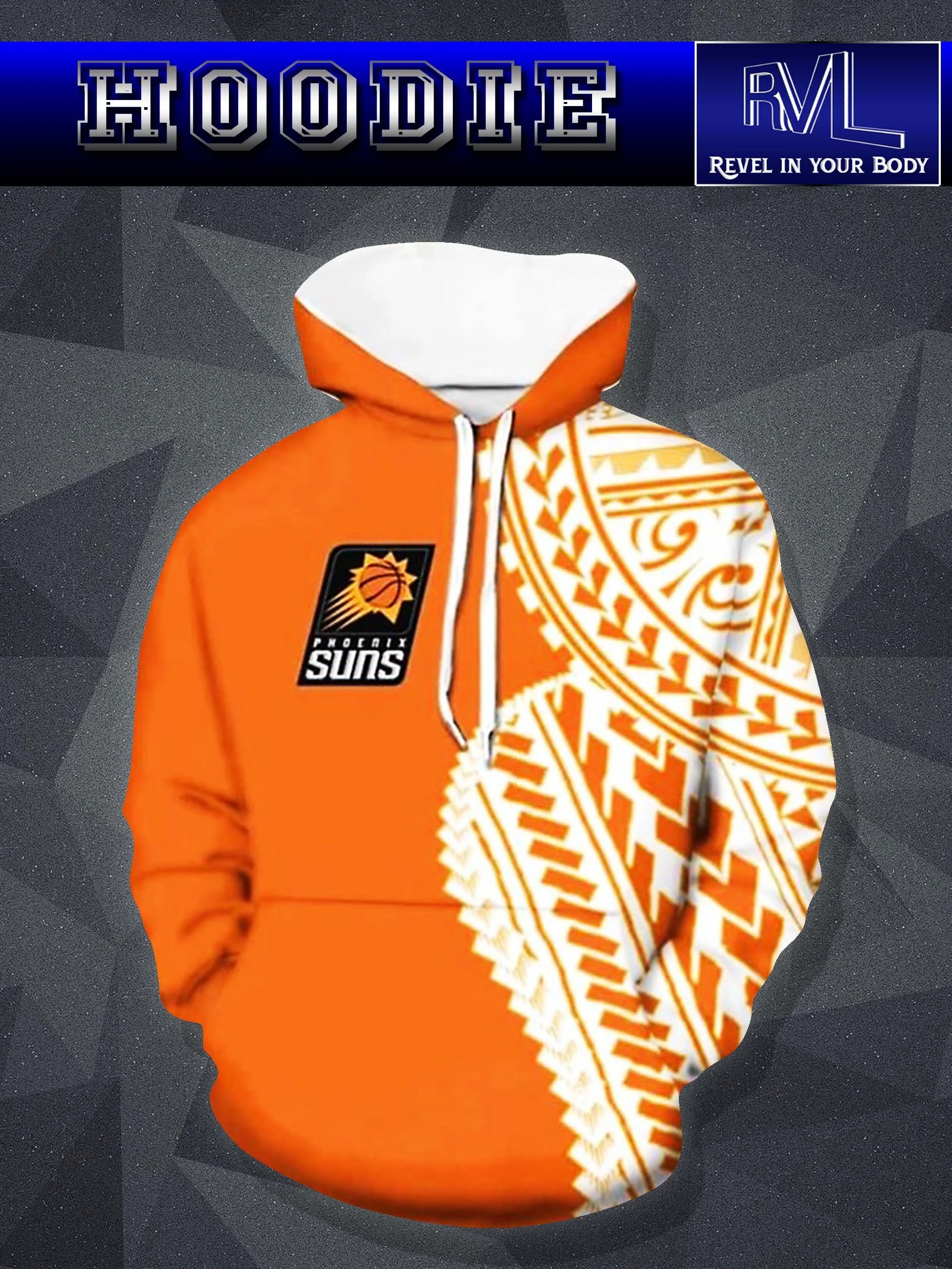 Tribal Hoodie Phoenix Suns