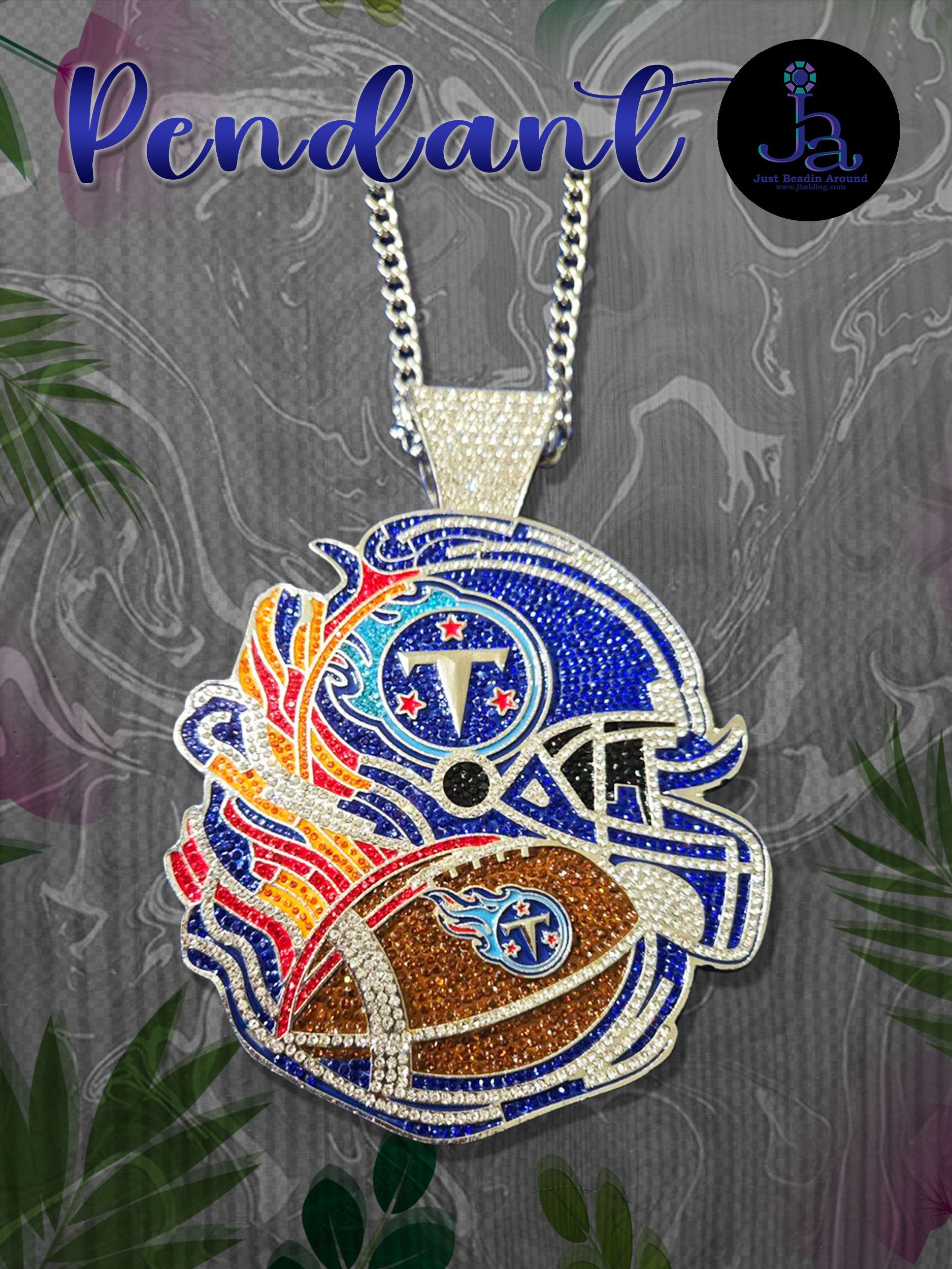 Flame Helmet Tennessee Titans Pendant ST.jpg