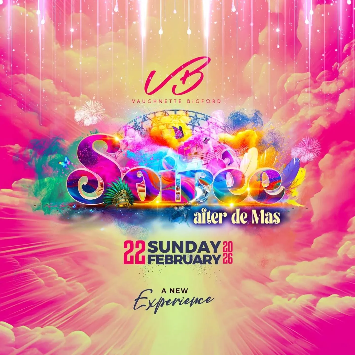 New date. New venue. New vibes. New energy. New time. Save the date for this.