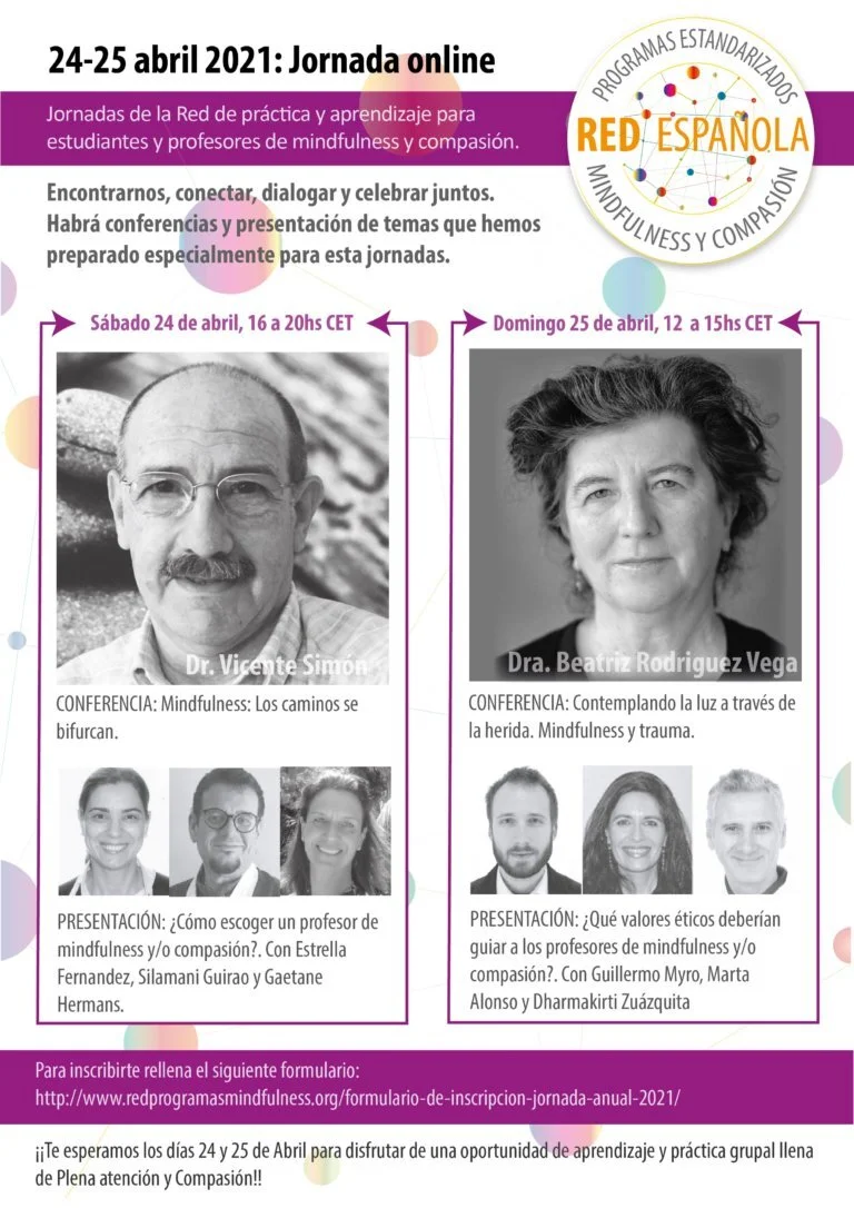 Jornadas Gratuitas online de la Red de Programas Estandarizados 24 y 25 abril 2021