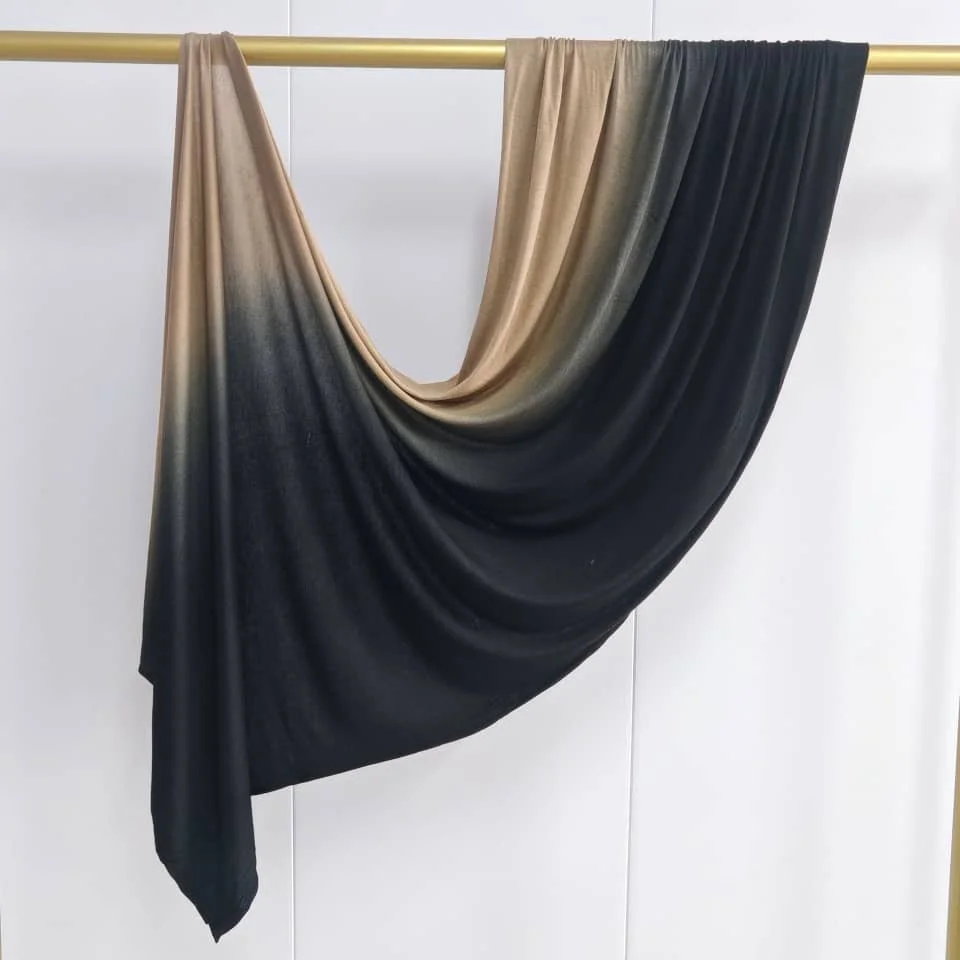 Dune Noir – Ombre Jersey Hijab