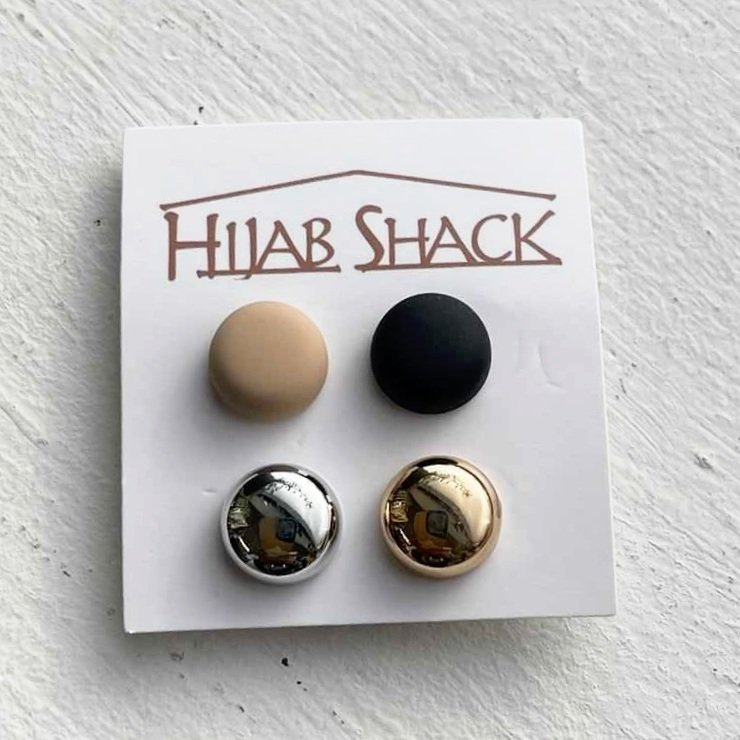 Hijab Magnets, Hijab Pins, Hijab Closure, Jeweled Scarf Accessories, Eid  Muslim Gift, Stained Glass Magnet, Scarf Magnet, FREE SHIP