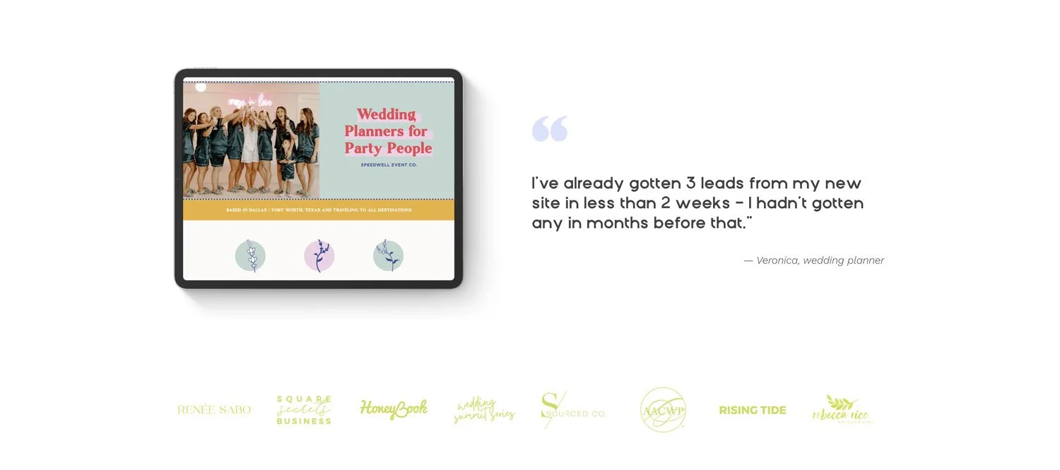 Example of logos used as social proof