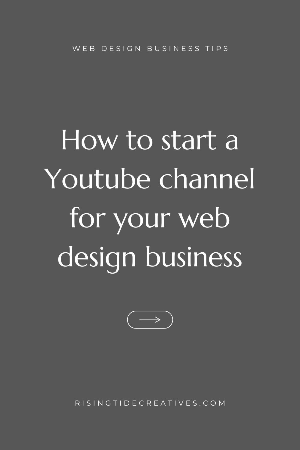How to start a Youtube channel for your web design business