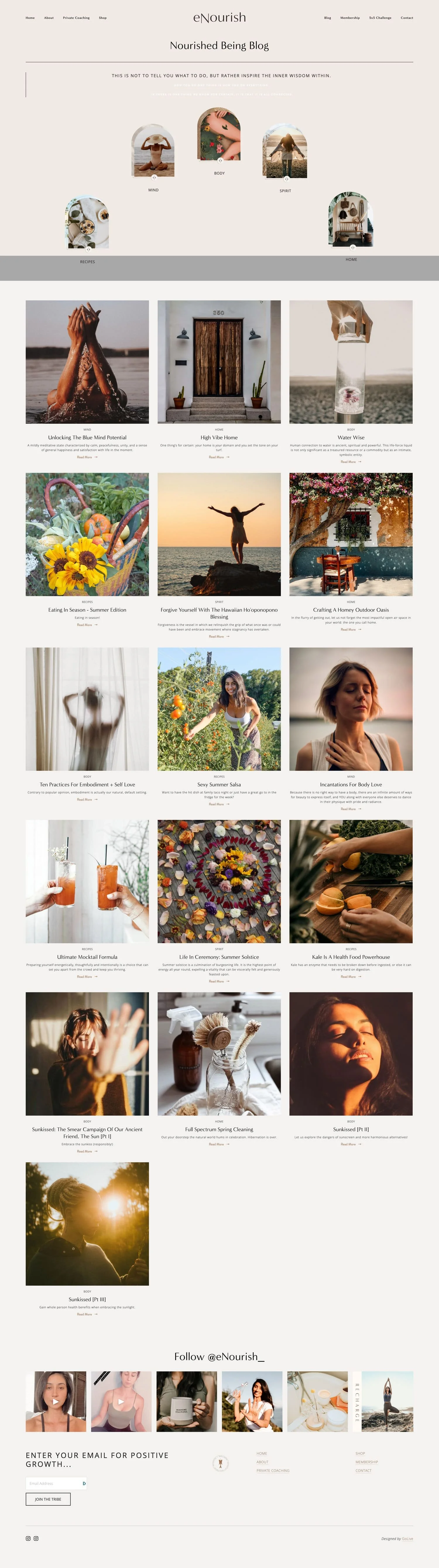 The BEST Squarespace blog examples to inspire you!