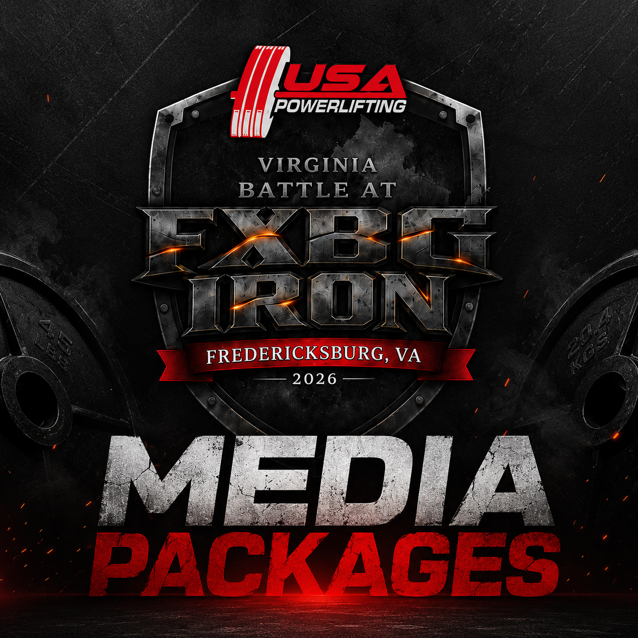 Media Packages: 2026 USA Powerlifting Virginia Battle at FXBG Iron (VA-2026-13)