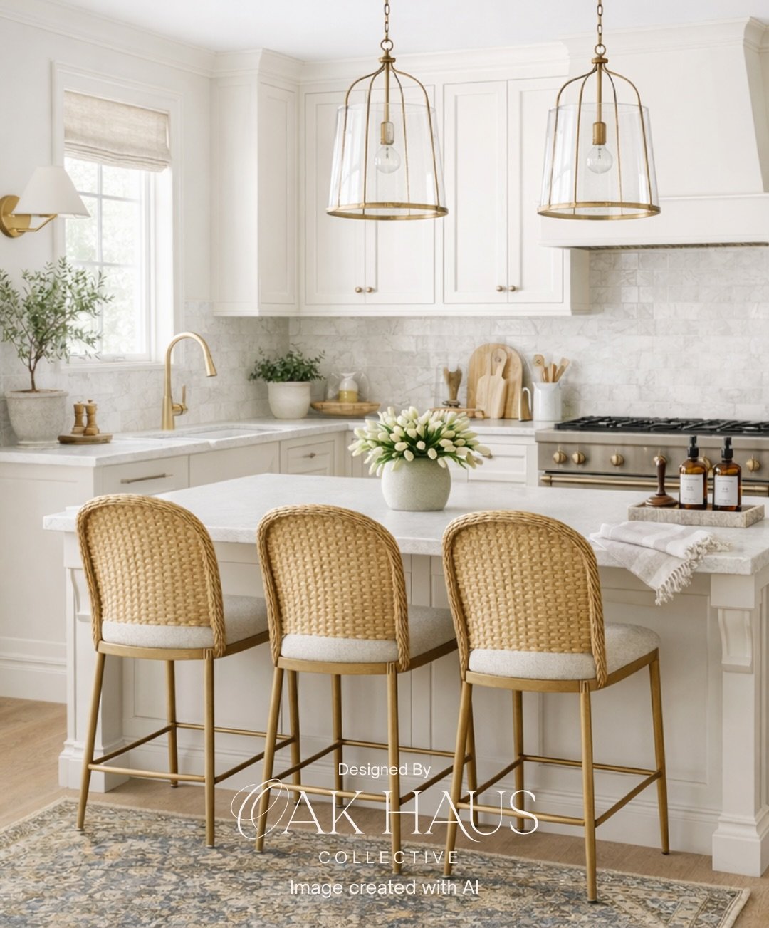 ✨Modern, Timeless, and Classic | a done-for-you-design kitchen curated by me and brought to life by AI! Swipe to see the kitchen design board 👉🏻

Comment SHOP for links to re-create your own dream kitchen!! 

Kitchen inspo, kitchen design, timeless