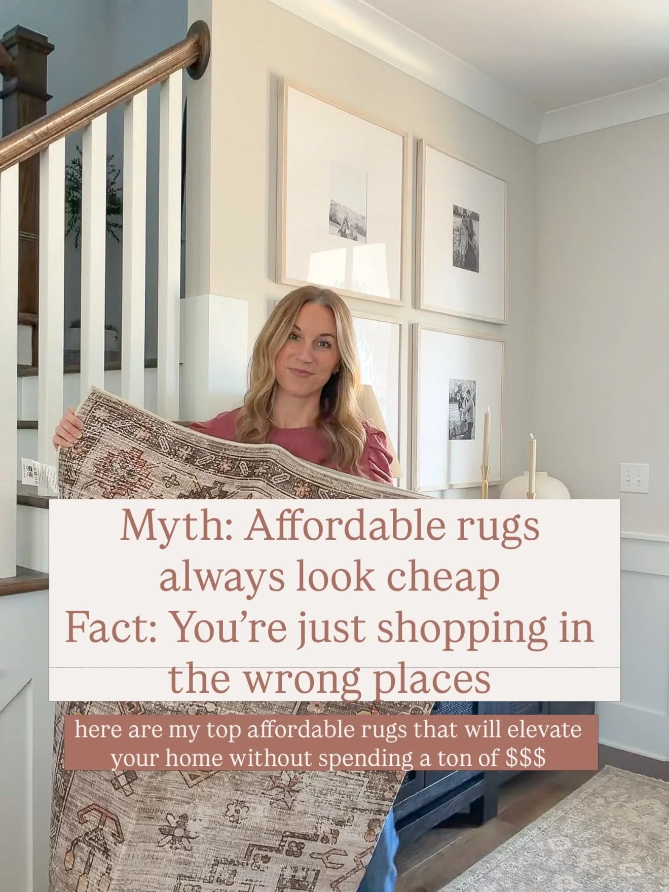 ✨Type SHOP👇🏻and I&rsquo;ll send you all the details! | Think affordable rugs always look cheap? You&rsquo;re just shopping in the wrong places!

Sharing some of my favorite {affordable} rugs that are going to instantly elevate your home without spe