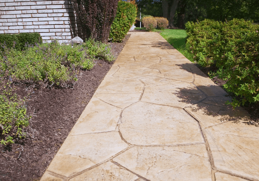 Valley patio walkway entryway Maryland