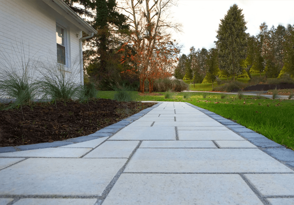 Valley patio walkway entryway Maryland