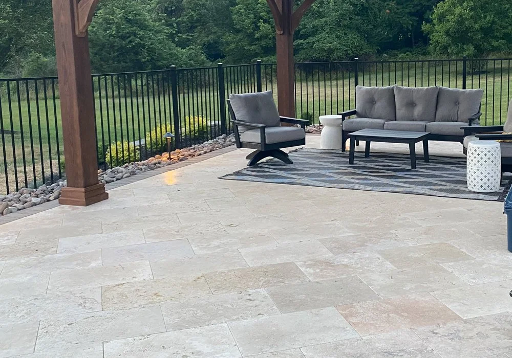Natural Stone Patio Travertine