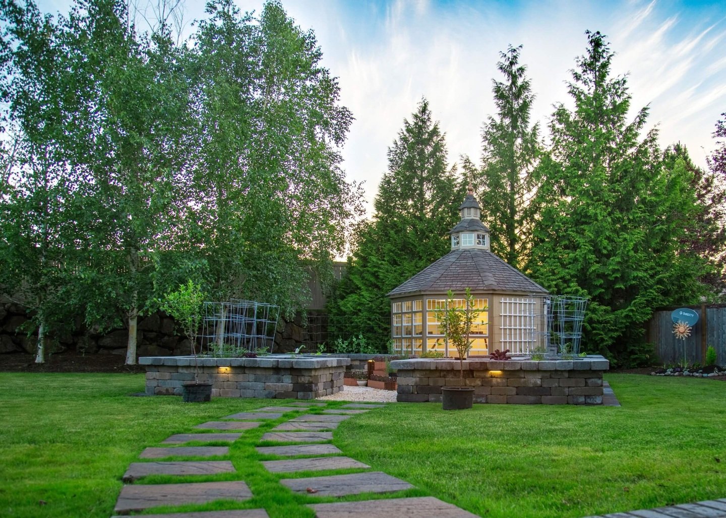 Paver walkway and paver patio in Sammamish, WA