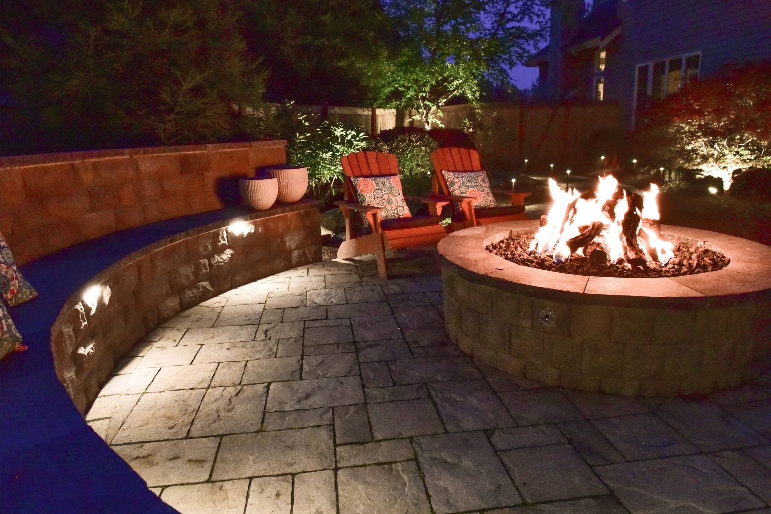 Imagine Relaxing by a Fire Pit on Your New Paver Patio in the Kirkland, WA,  Area
