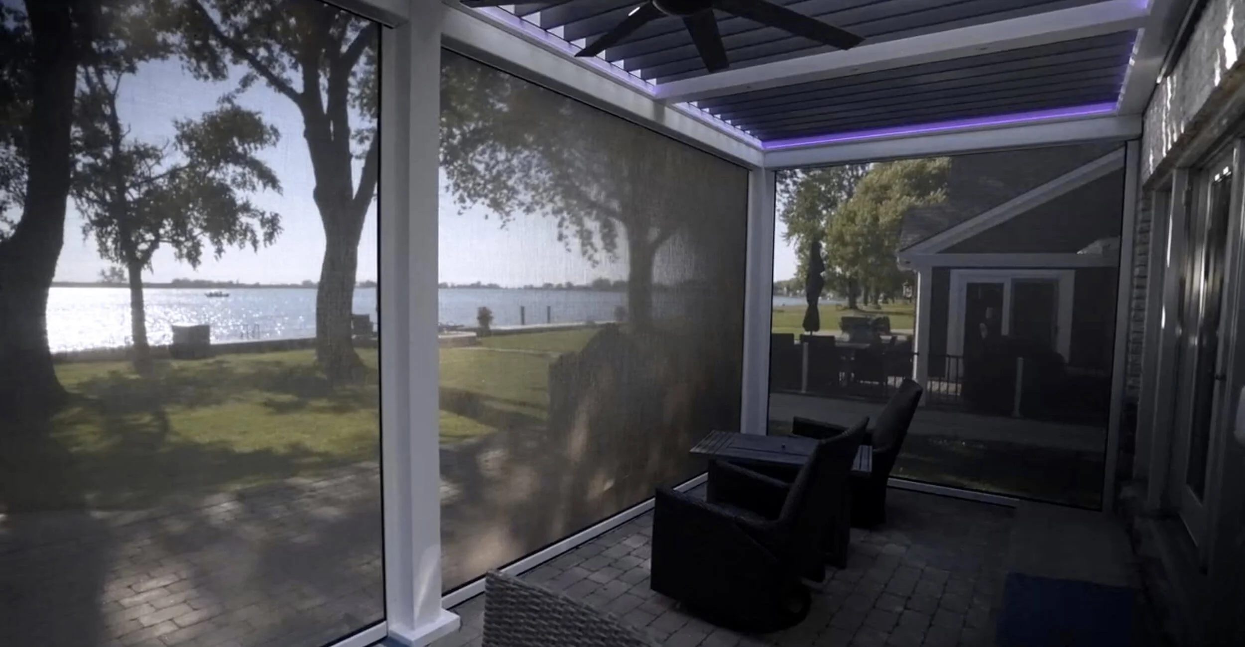 three season outdoor living in Troy, Shelby Township, and Rochester Hills, MI with retractable screens