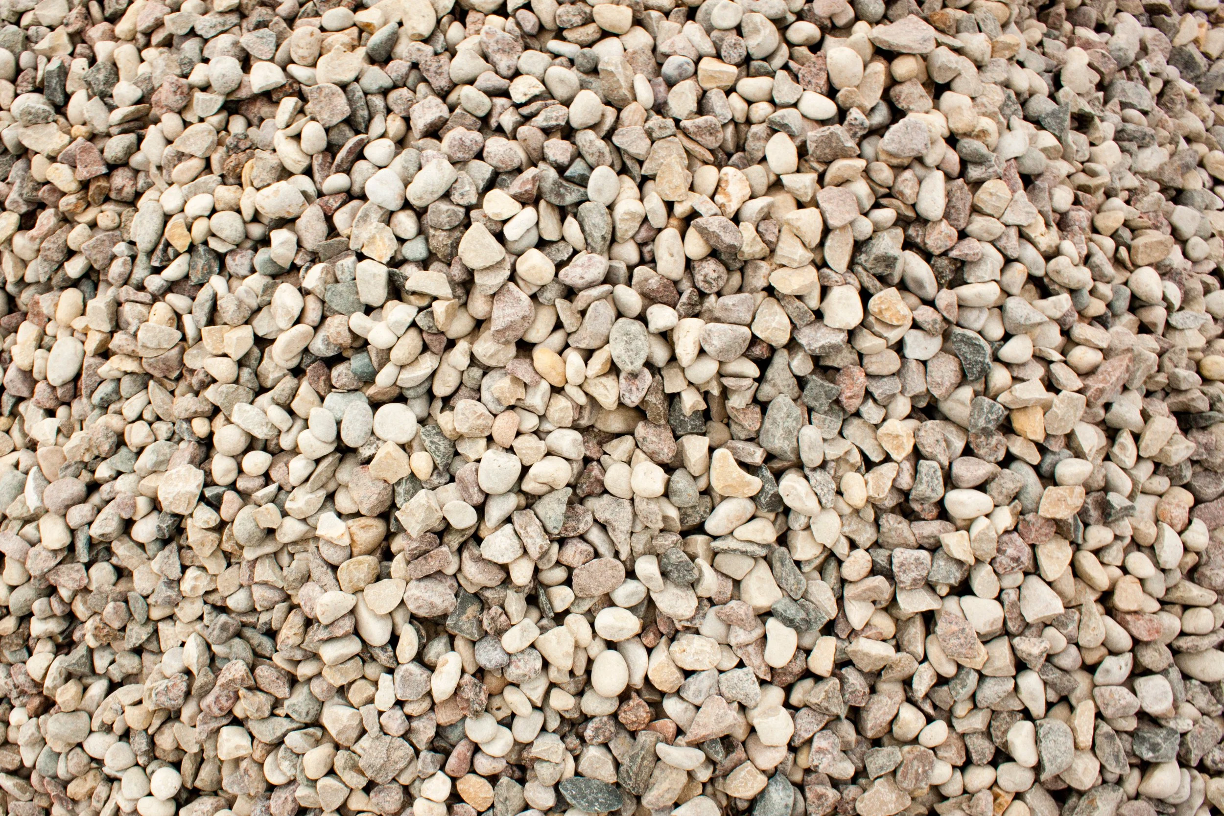 Gravel and stone material for landscape supply in Casco, MI