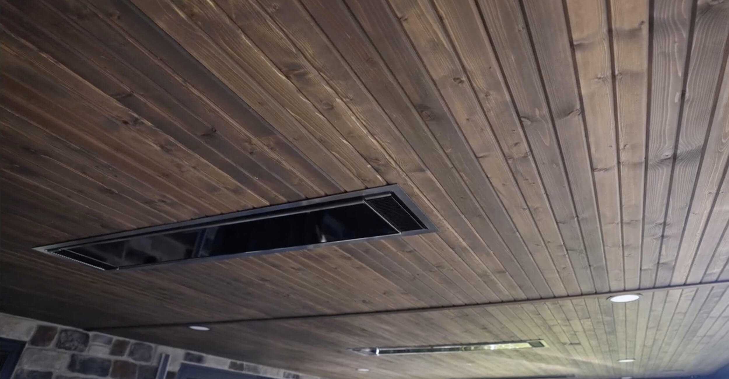 Integrated lighting scheme enhancing evening ambiance in this backyard oasis design in Troy, Shelby Township, and Rochester Hills, MI