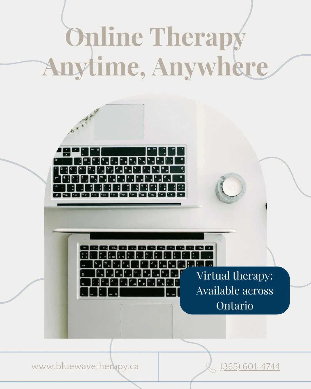✨ Prioritize Your Mental Health: Anywhere, Anytime! ✨

Life gets busy, but your well-being shouldn&rsquo;t take a backseat. 🚗💨

Our highly skilled virtual therapists make it easy to access support&mdash;whether you're at home, in the office, or eve