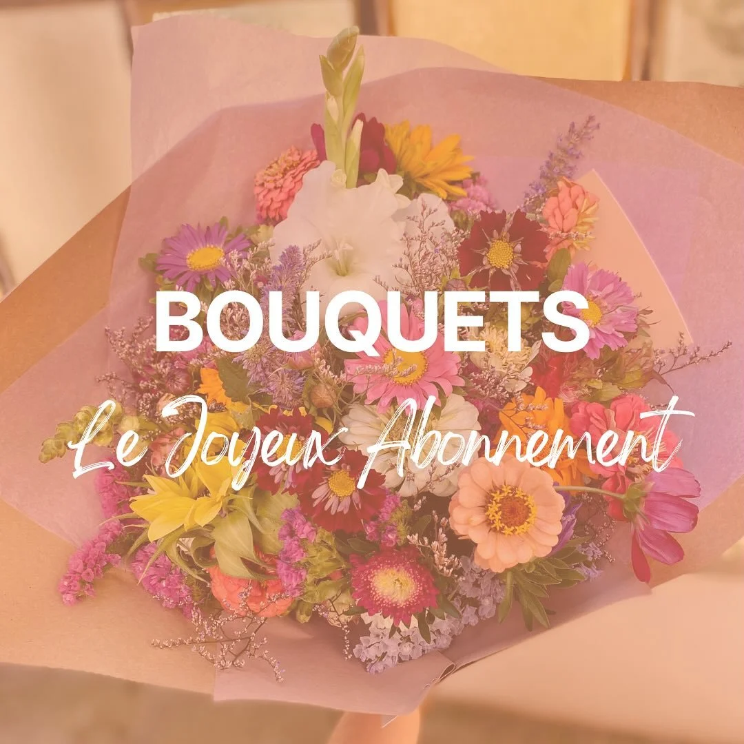 L’abonnement floral 💐
•
On aime (presque) toustes recevoir des fleurs, alors pourquoi ne pas en faire un rendez-vous régulier ?
•
Avec le Joyeux Abonnement, tu reçois à la fréquence de ton choix un joli