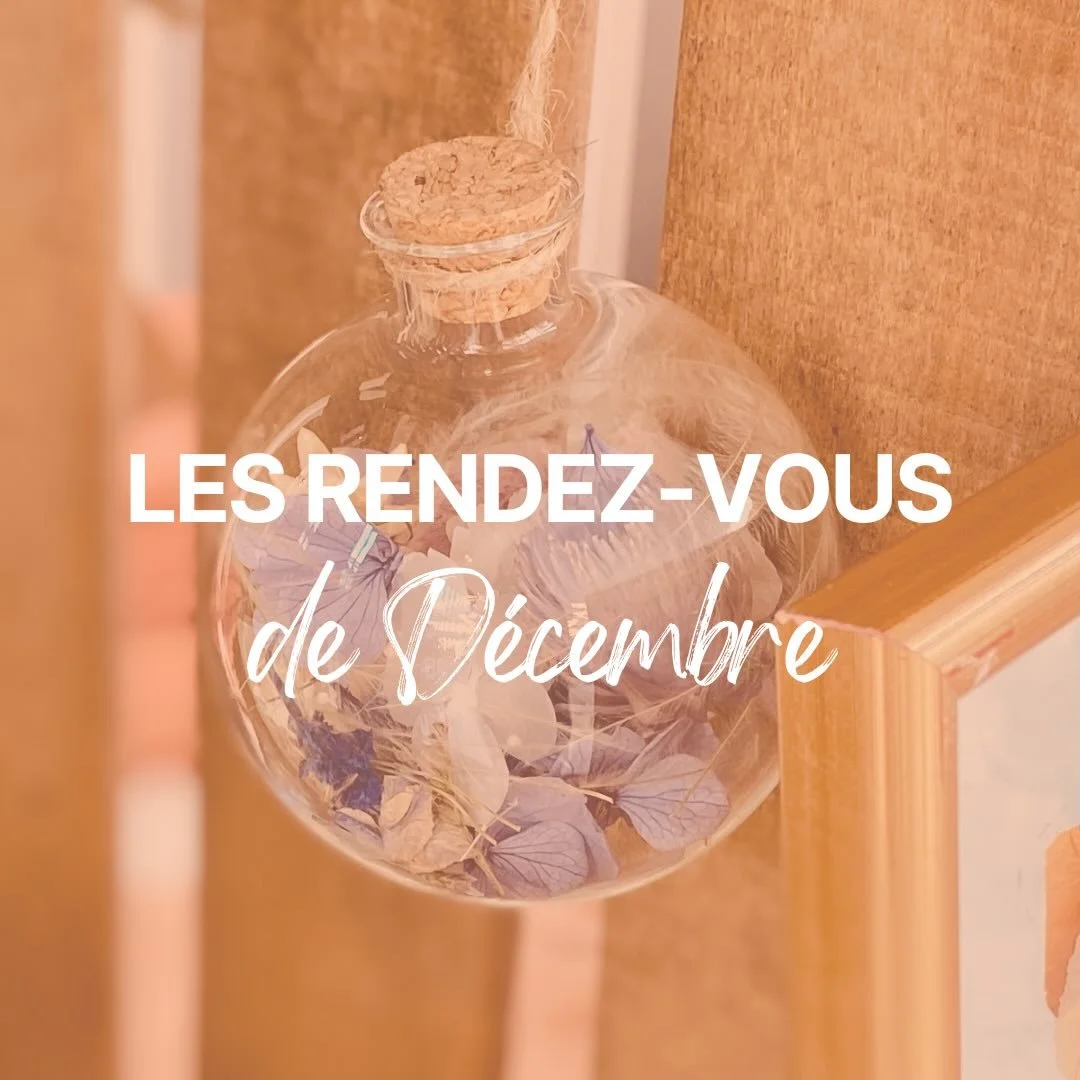 Les rendez-vous de d&eacute;cembre ✨
&bull;
2025 n&rsquo;a pas encore dit son dernier mot, et je te propose encore quelques occasions de cr&eacute;er et/ou d&rsquo;offrir de l&rsquo;artisanat local s&rsquo;il te reste un peu d&rsquo;&eacute;nergie ap