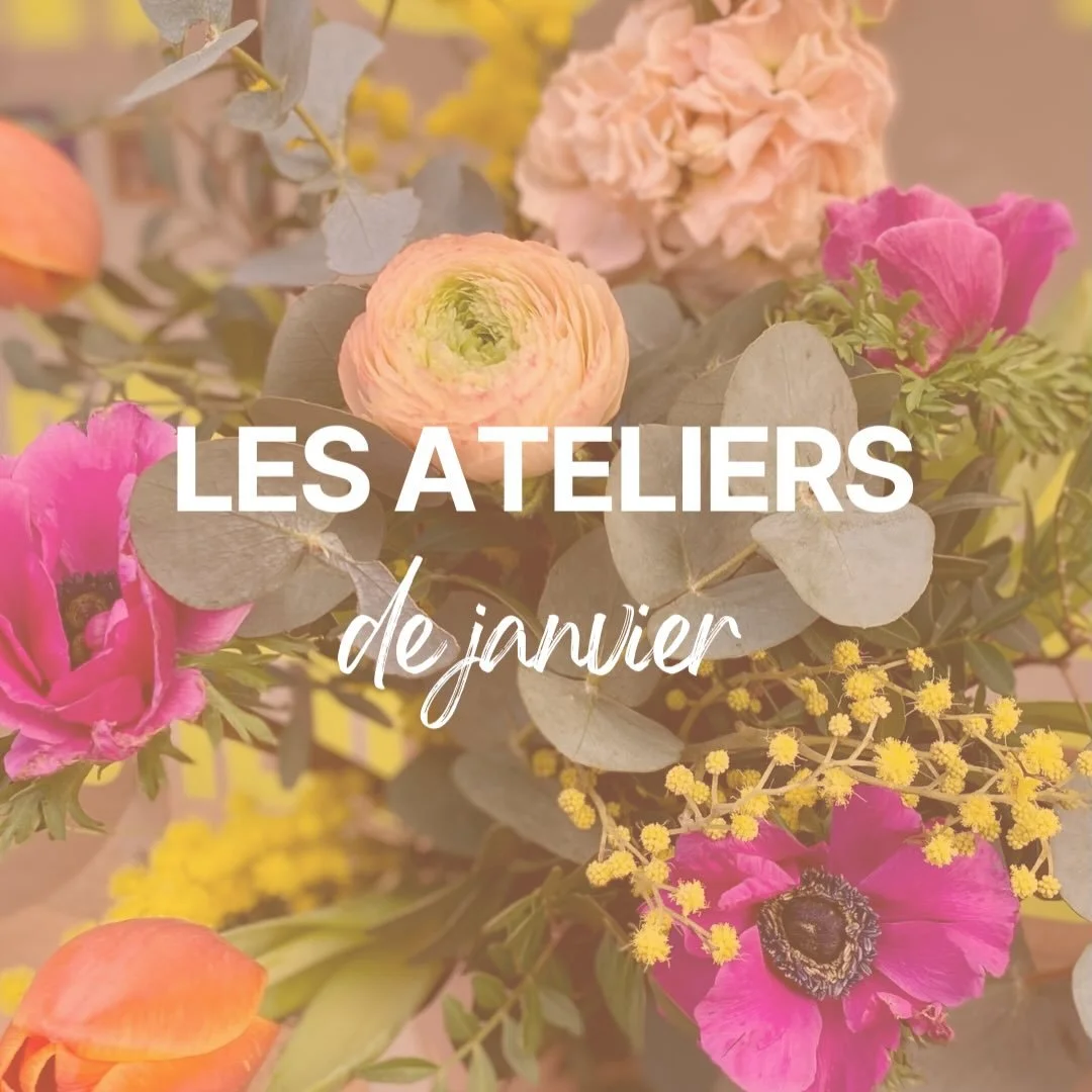 Les ateliers de janvier 🤓
&bull;
En Joie sera en pause jusqu&rsquo;au 16 janvier histoire de bien se reposer et recharger les batteries apr&egrave;s plusieurs semaines incroyables !
&bull;
Et on se retrouvera direct pour partager de nouveaux moments