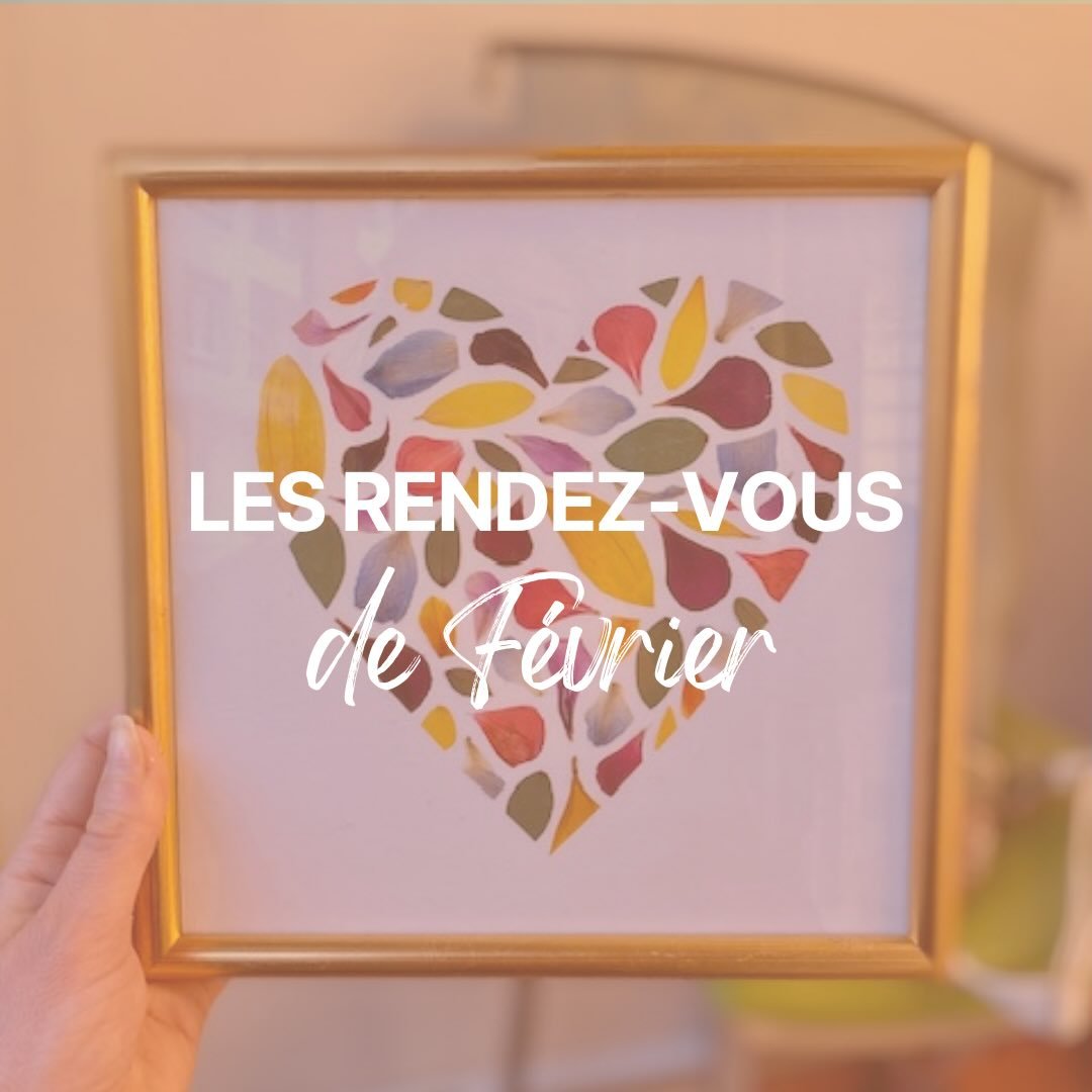 Les rendez-vous de f&eacute;vrier 🧡
&bull;
On ne va pas se mentir, le mois de f&eacute;vrier sera largement d&eacute;di&eacute; &agrave; la Saint-Valentin, bien que si tu me connais un peu, tu sais que c&rsquo;est loin d&rsquo;&ecirc;tre mon moment 