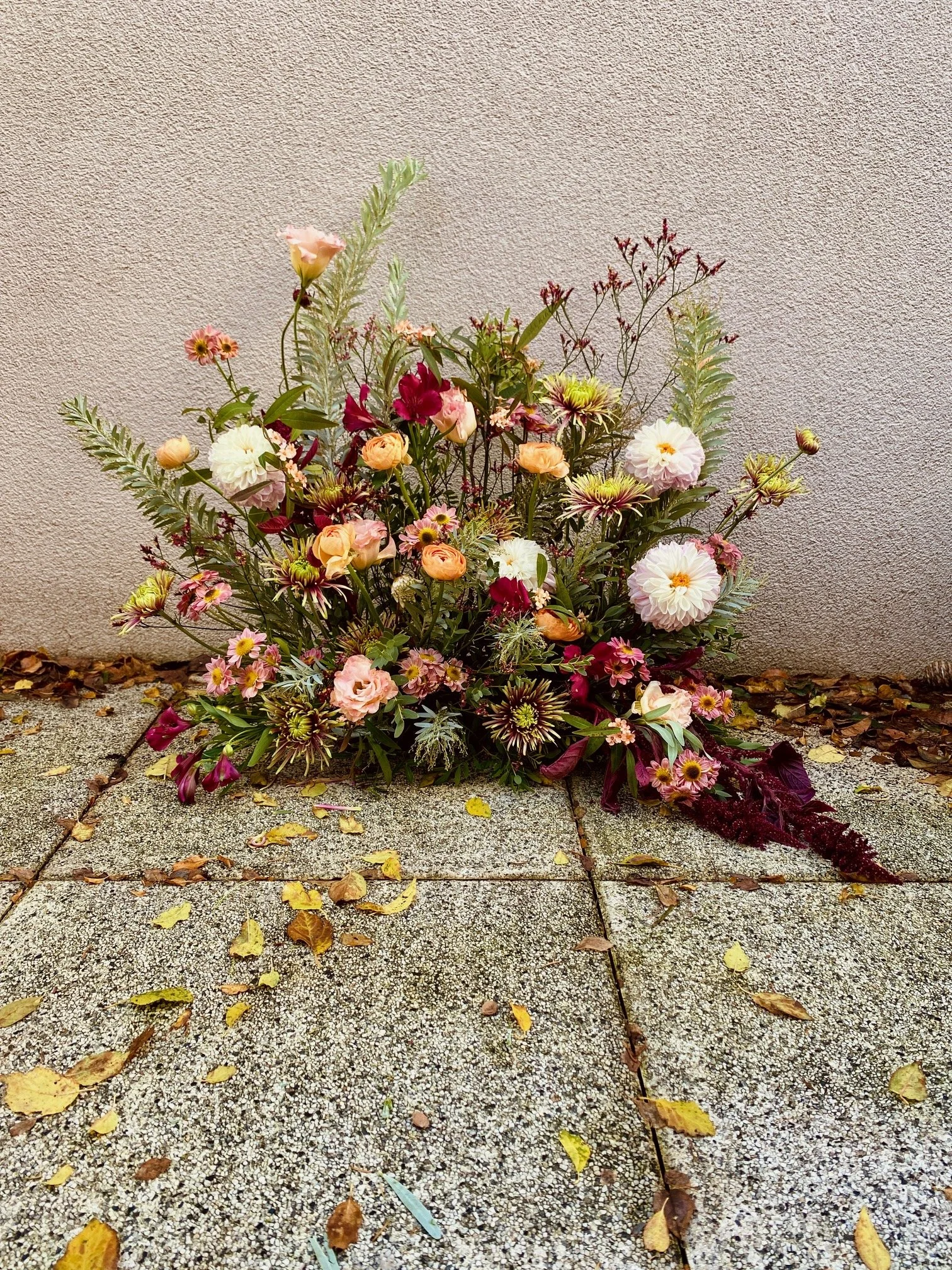 Devant de tombe (octobre 2025)