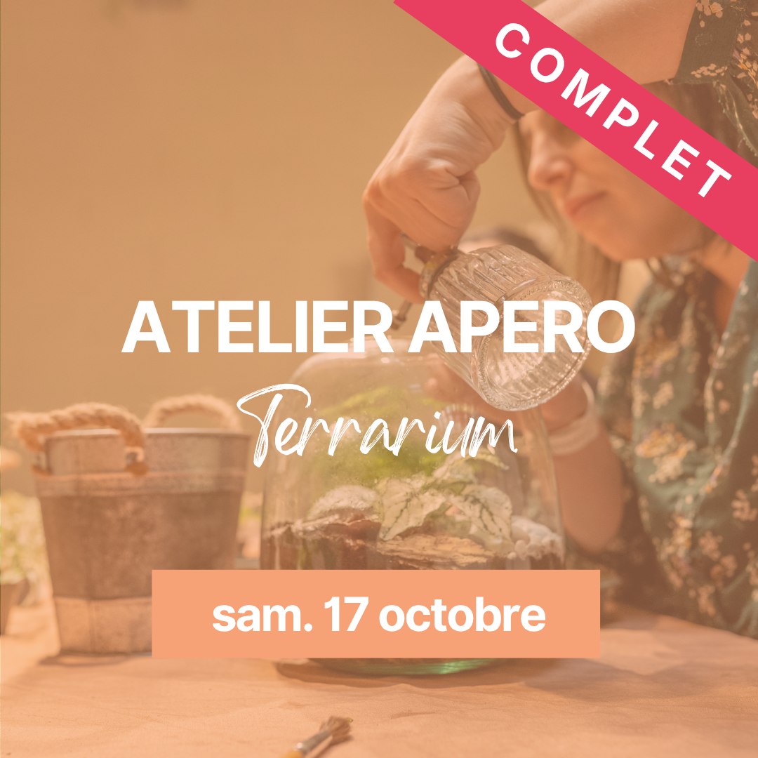 Atelier apéro terrarium - 17 octobre 2026