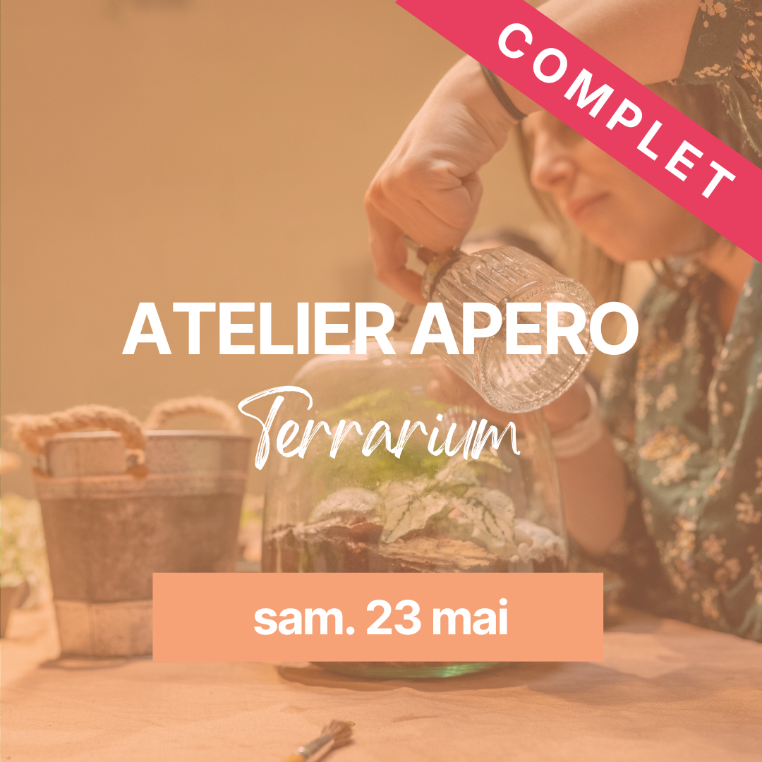 Atelier apéro terrarium - 23 mai 2026