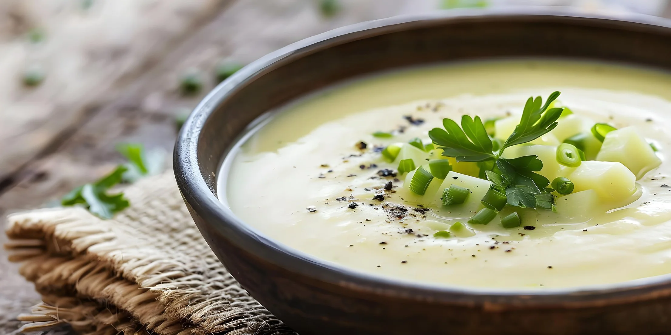 Potato & Leek Soup (V), quart