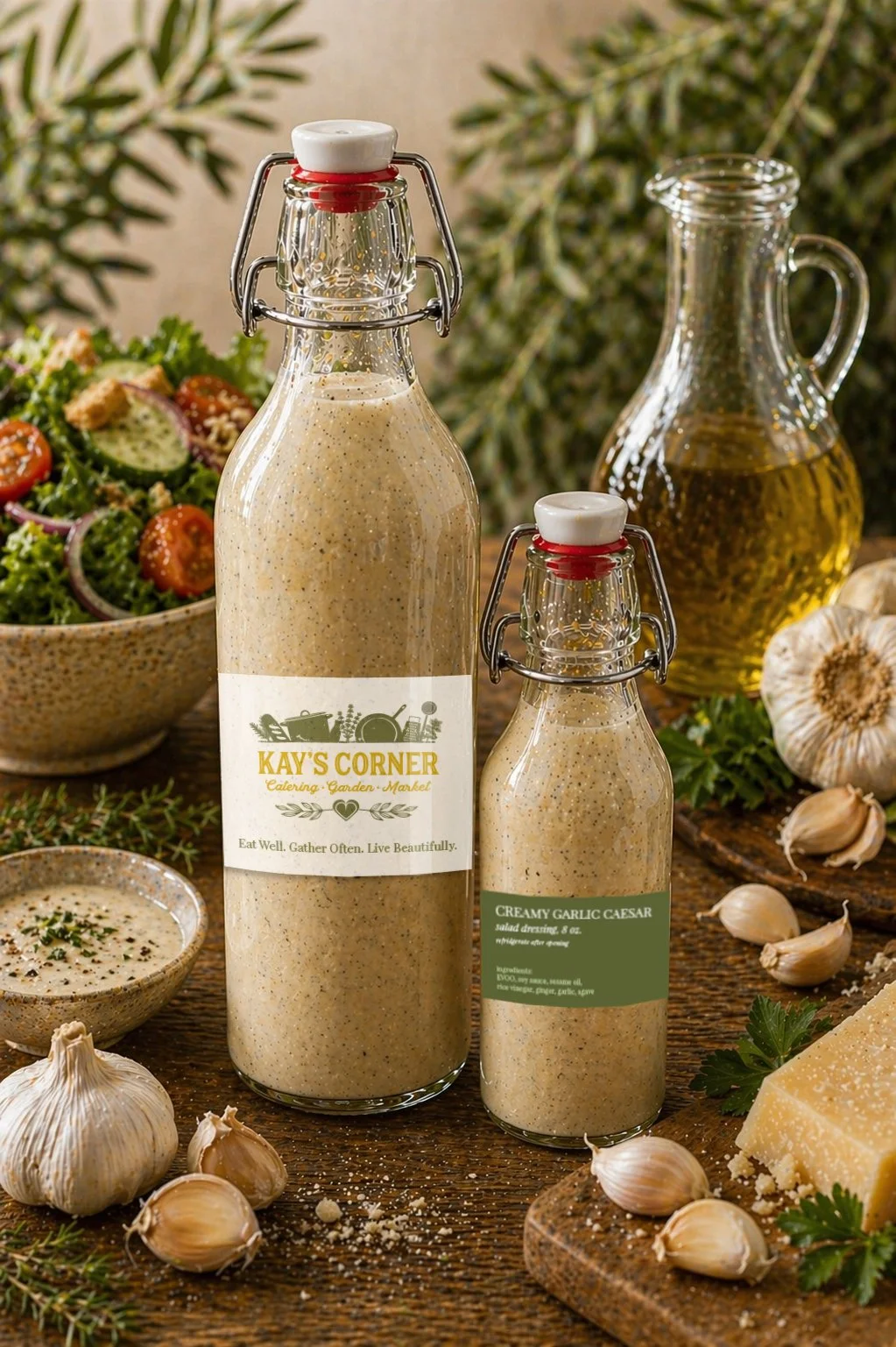 Creamy Garlic Caesar