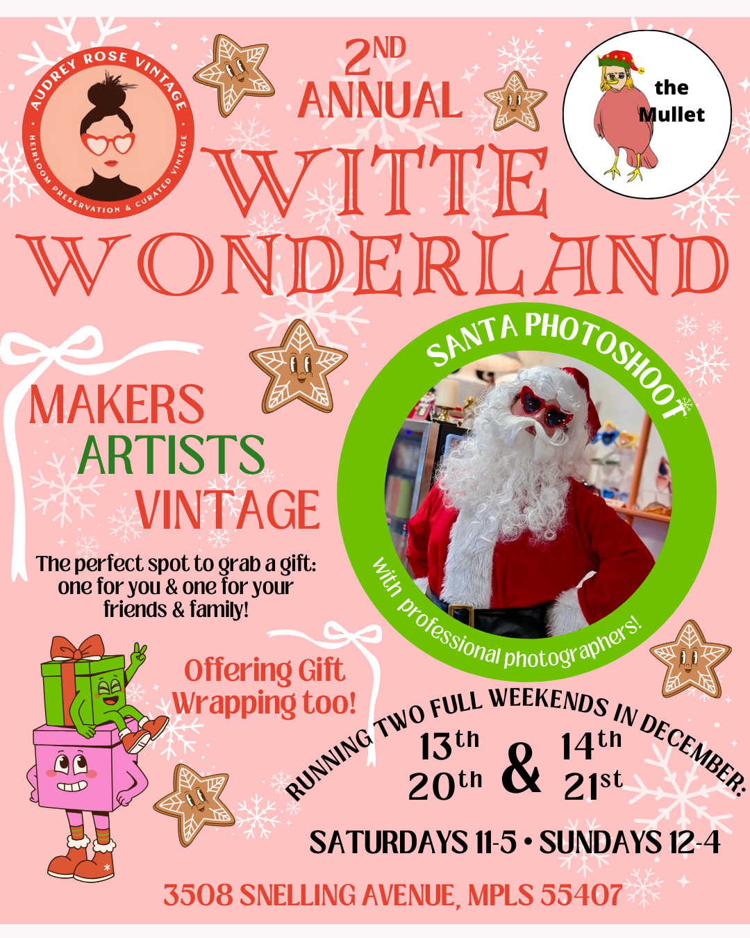 2nd Annual Witte Wonderland: December 13, 14, 20 & 21