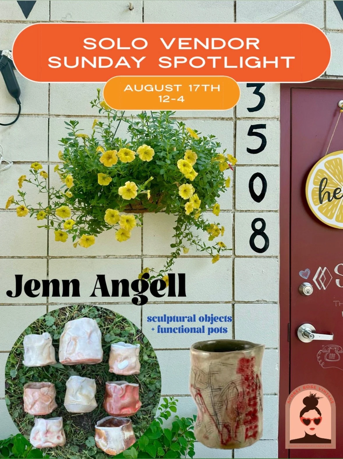 Solo Vendor Sunday Spotlight - Jenn Angell Ceramics