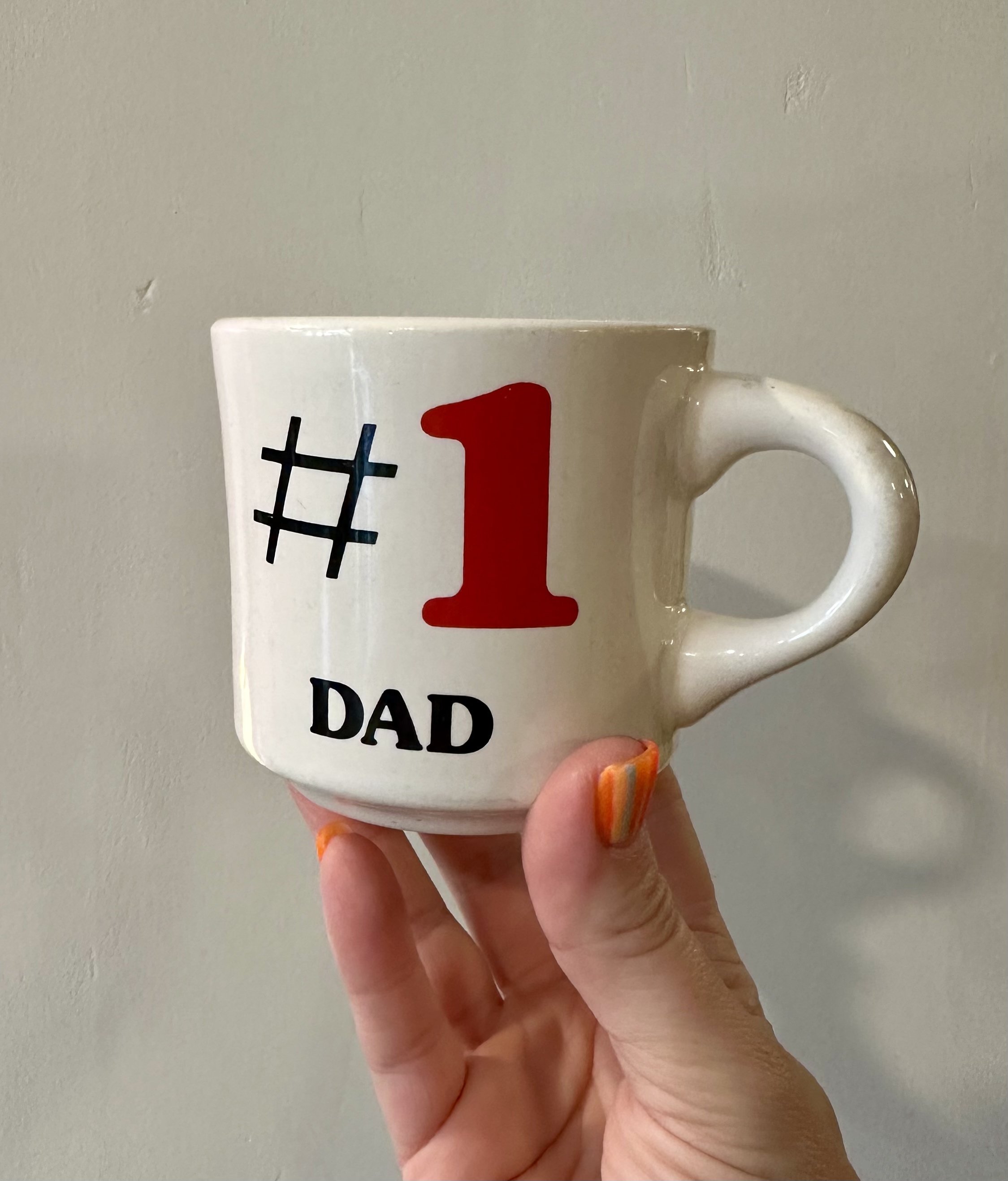 Vintage #1 Dad Mug