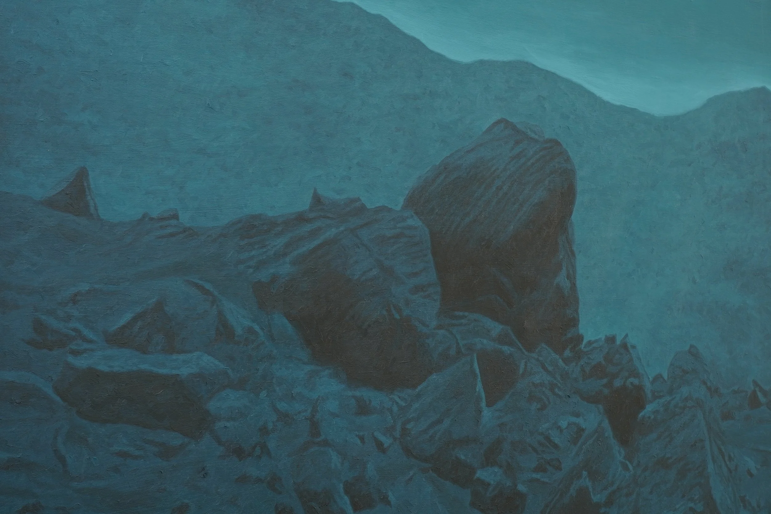 Marte V, Óleo sobre tela. (2023)