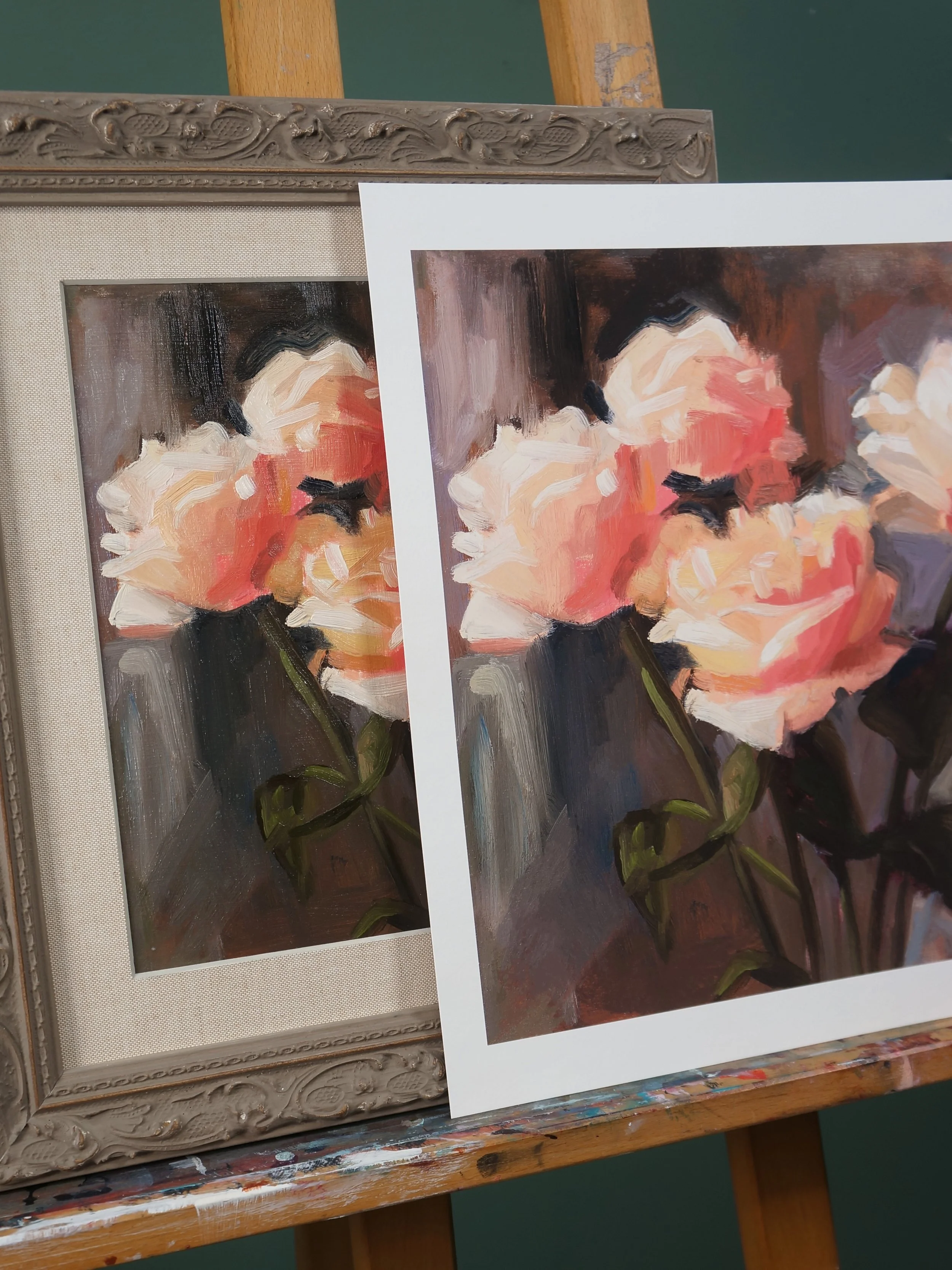 Vintage Rose Fine Art Print